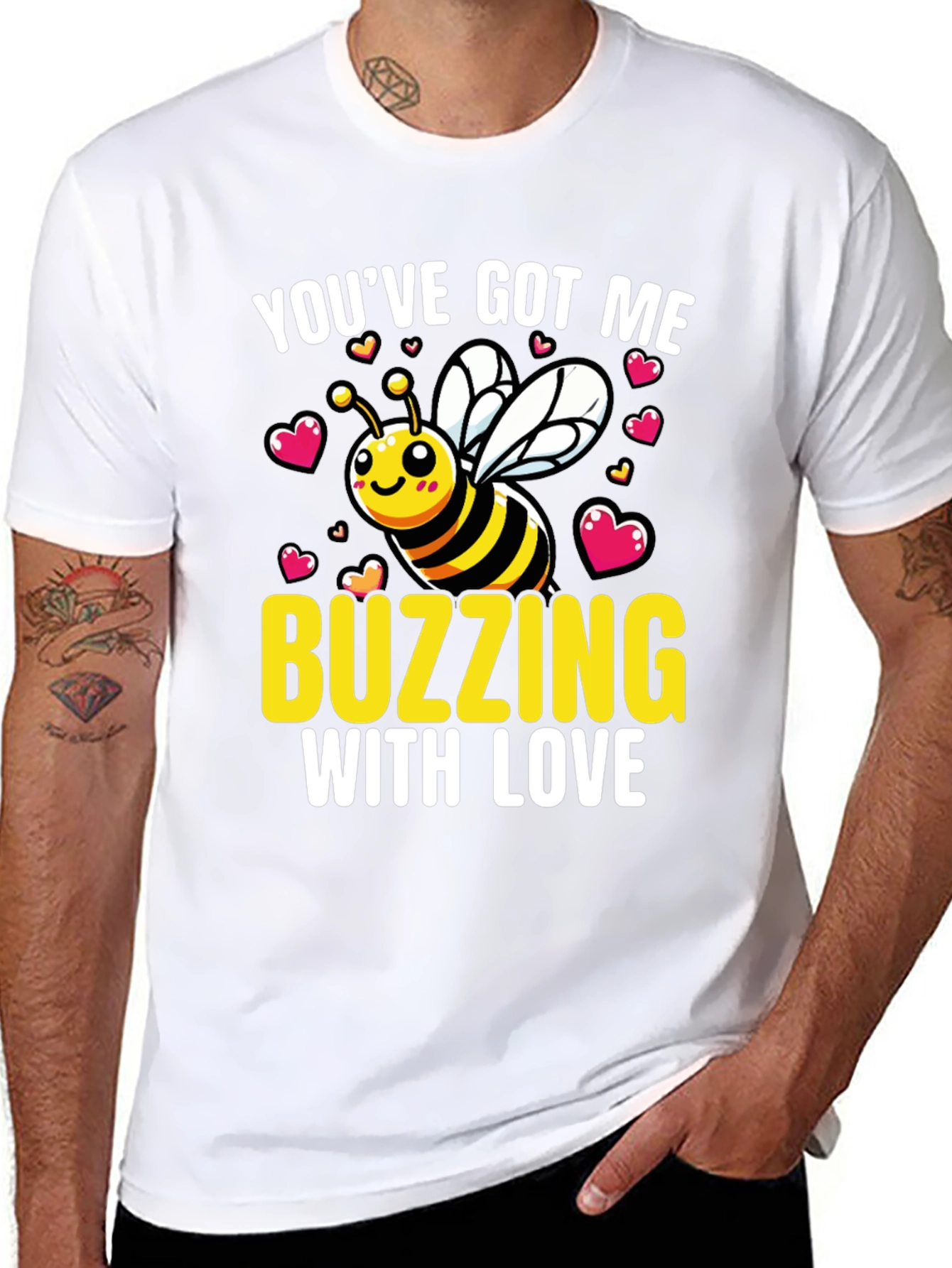 Buzzing With Love Graphic T-Shirt