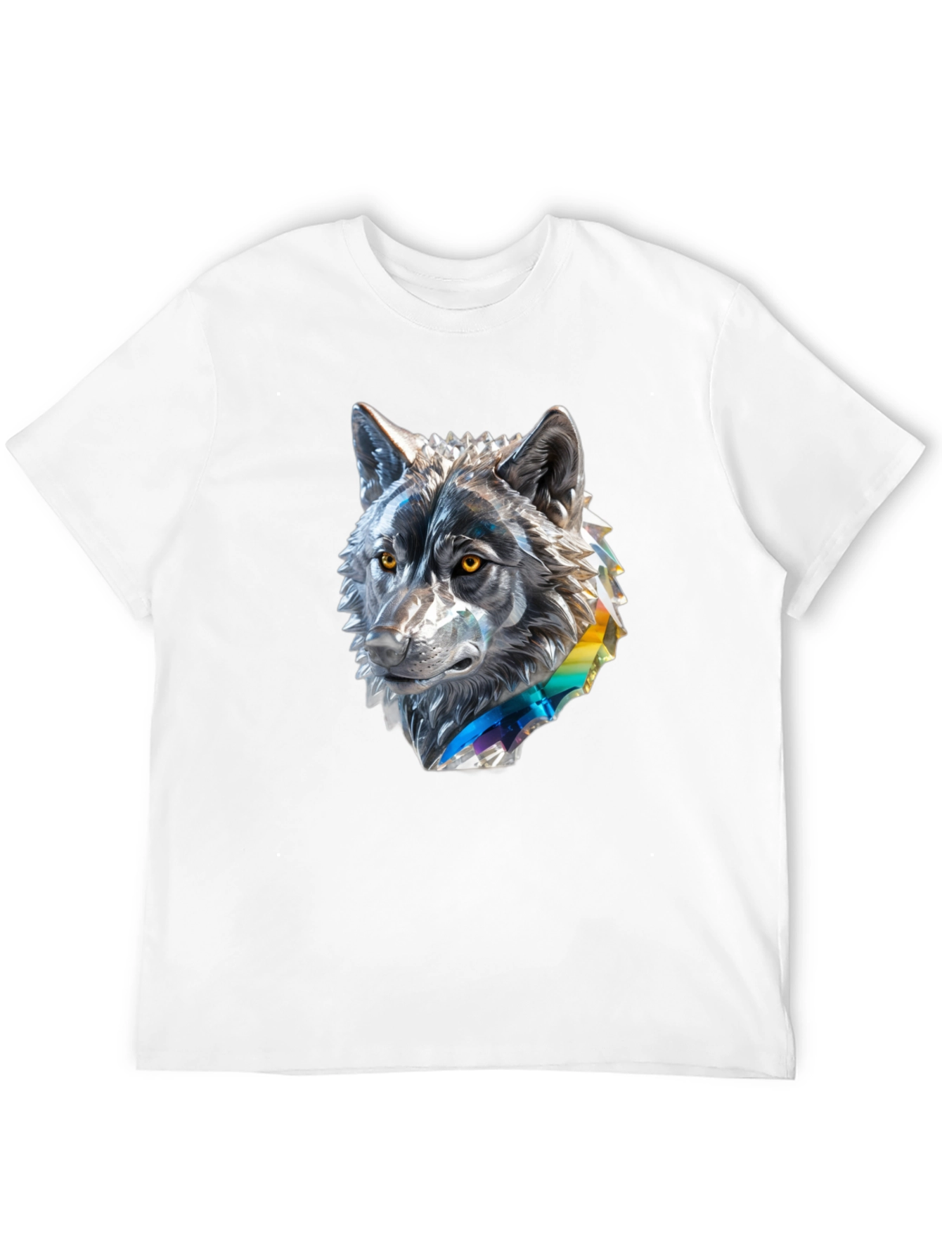 Wolf Graphic Tee - Mens Black T-Shirt