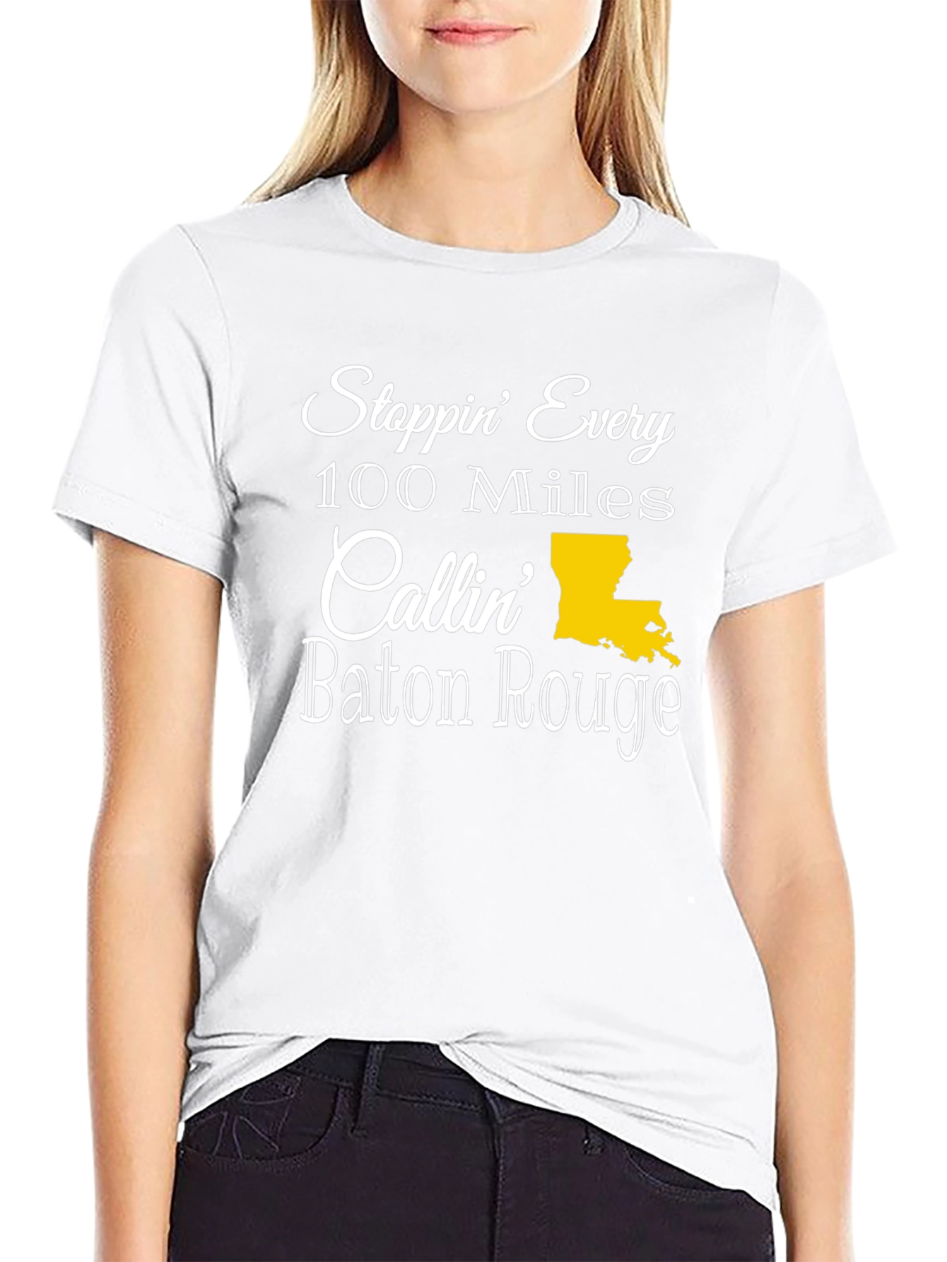 Stoppin Every 100 Miles Baton Rouge T-Shirt