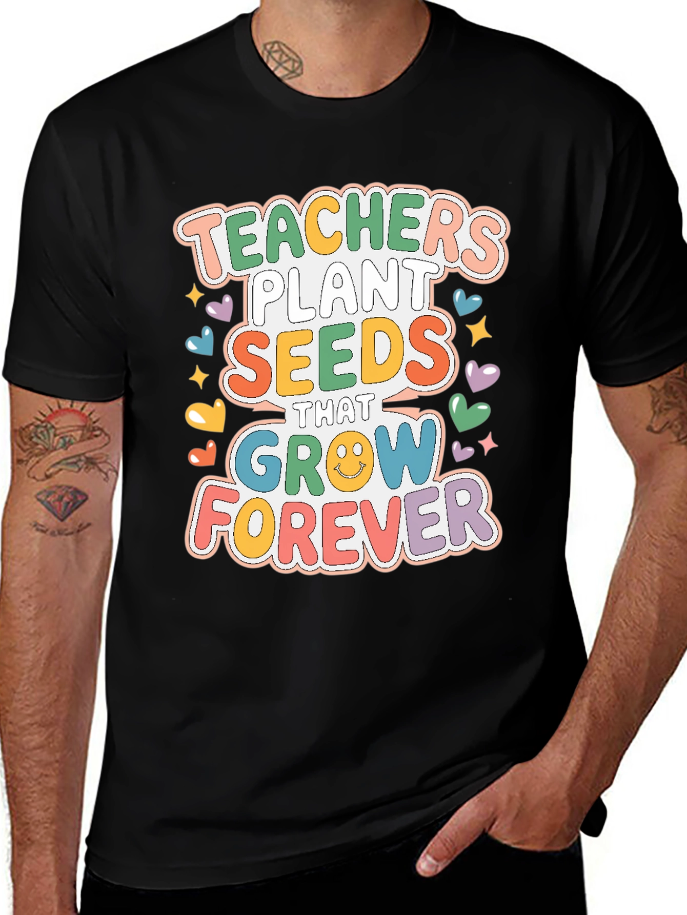 Teacher Plant Seeds T-Shirt