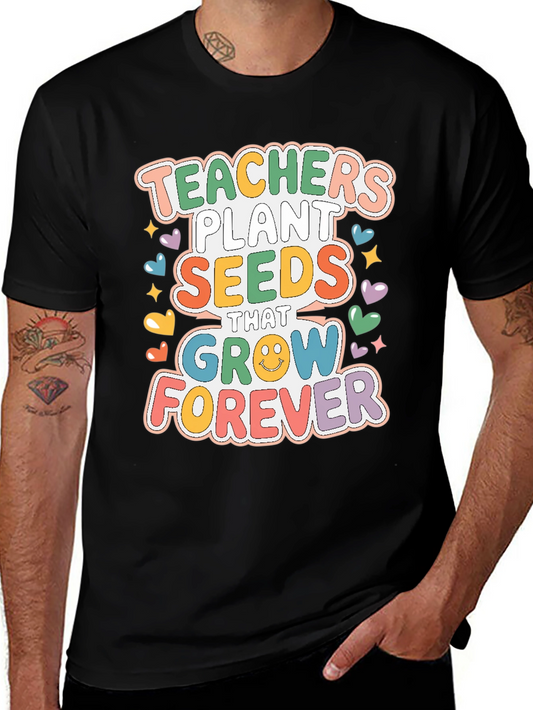 Teacher Plant Seeds T-Shirt