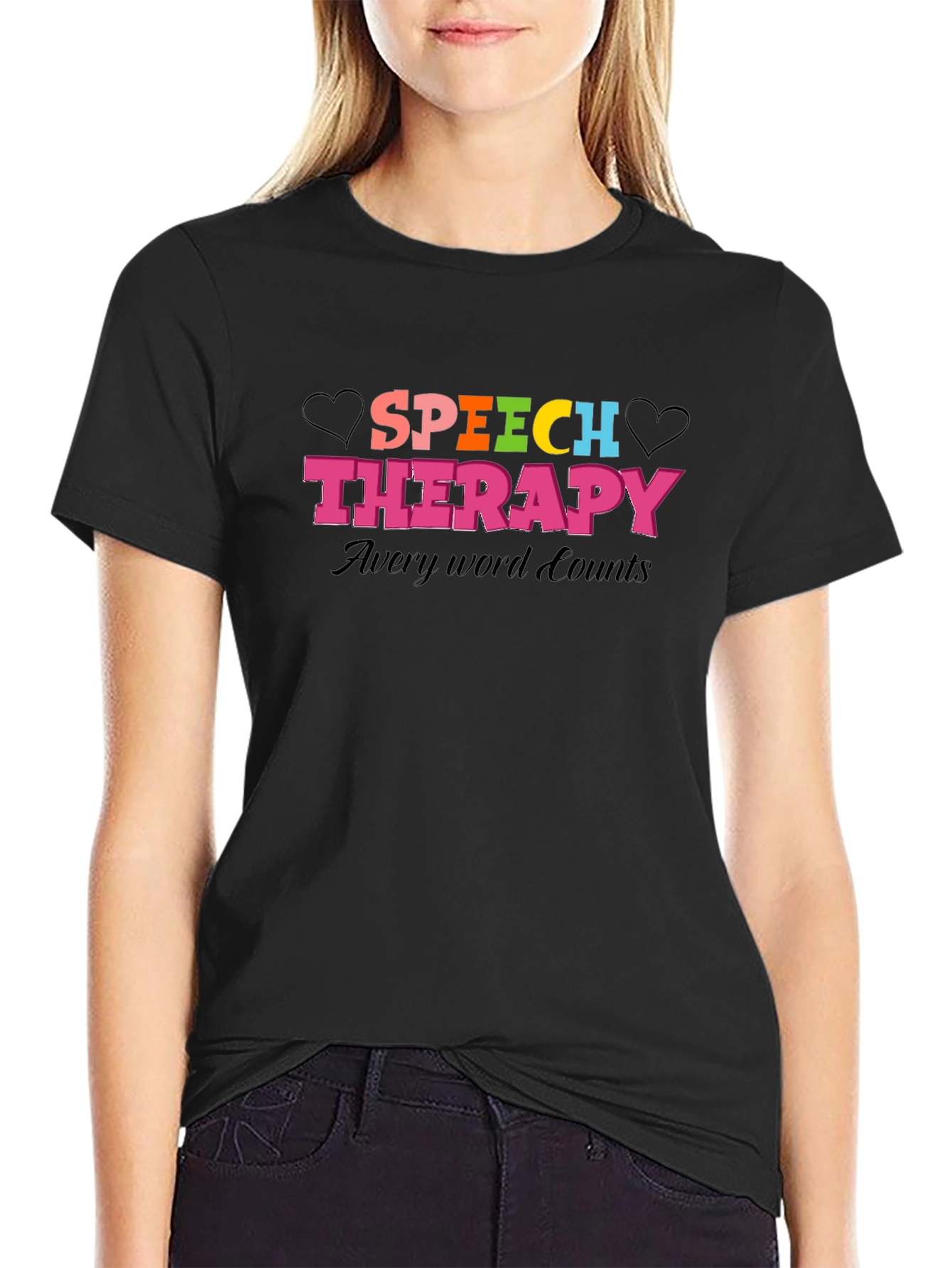 Speech Therapy T-Shirt - Avery Word Counts