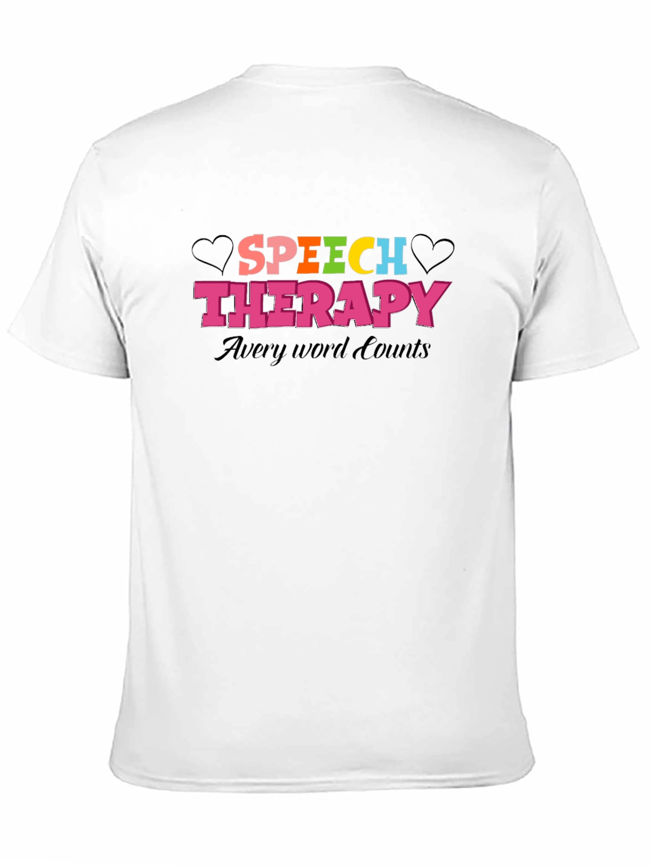 Speech Therapy T-Shirt - Avery Word Counts