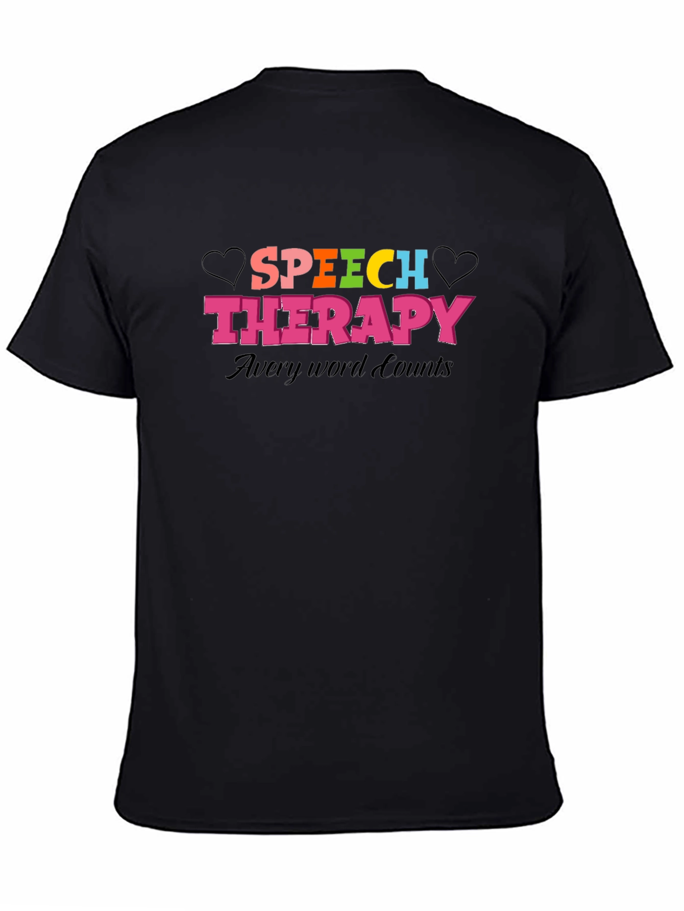 Speech Therapy T-Shirt - Avery Word Counts
