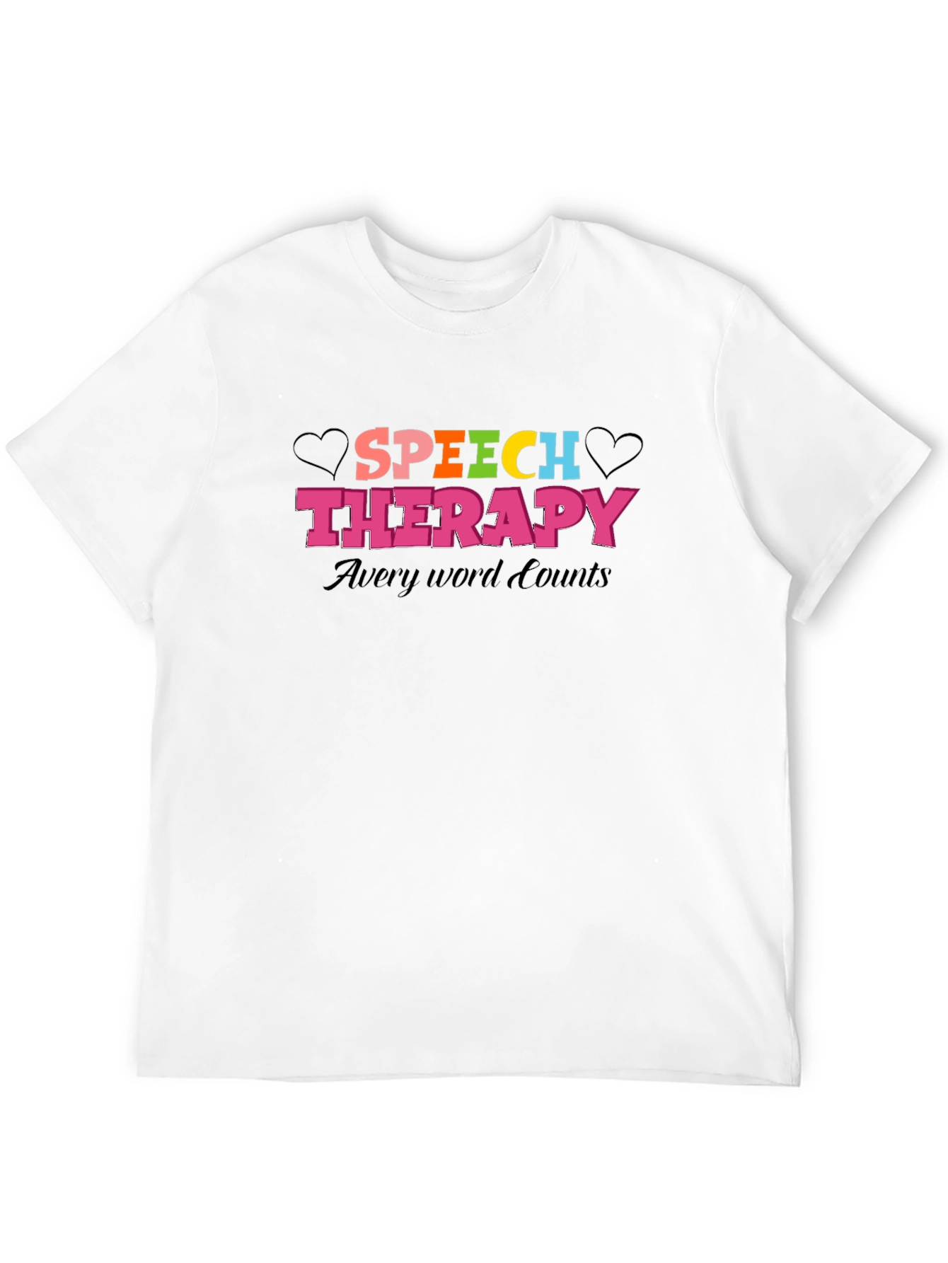 Speech Therapy T-Shirt - Avery Word Counts
