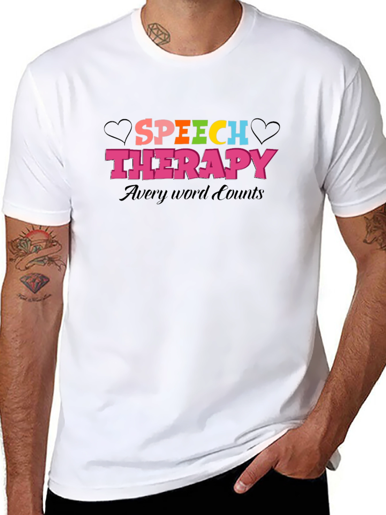 Speech Therapy T-Shirt - Avery Word Counts