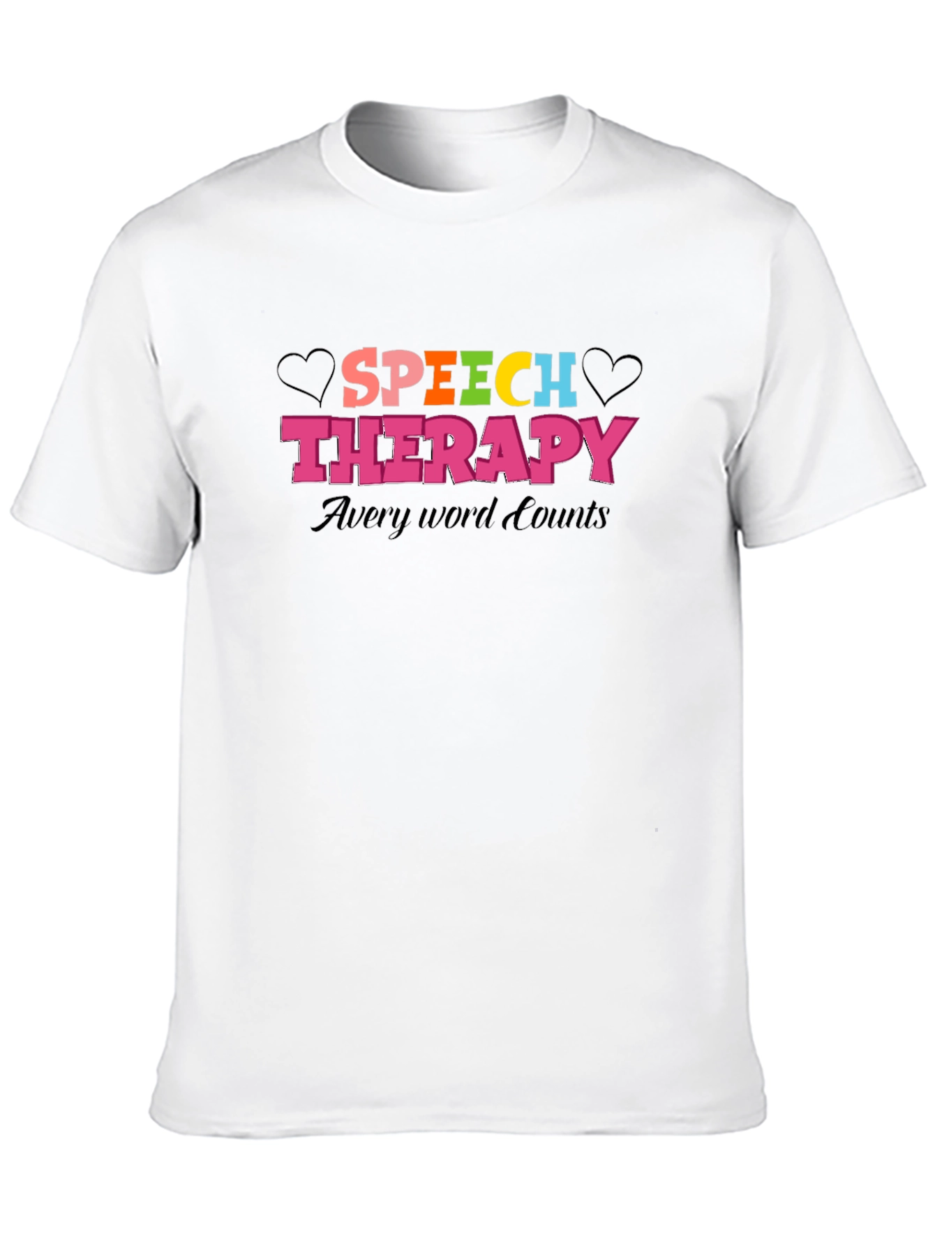 Speech Therapy T-Shirt - Avery Word Counts