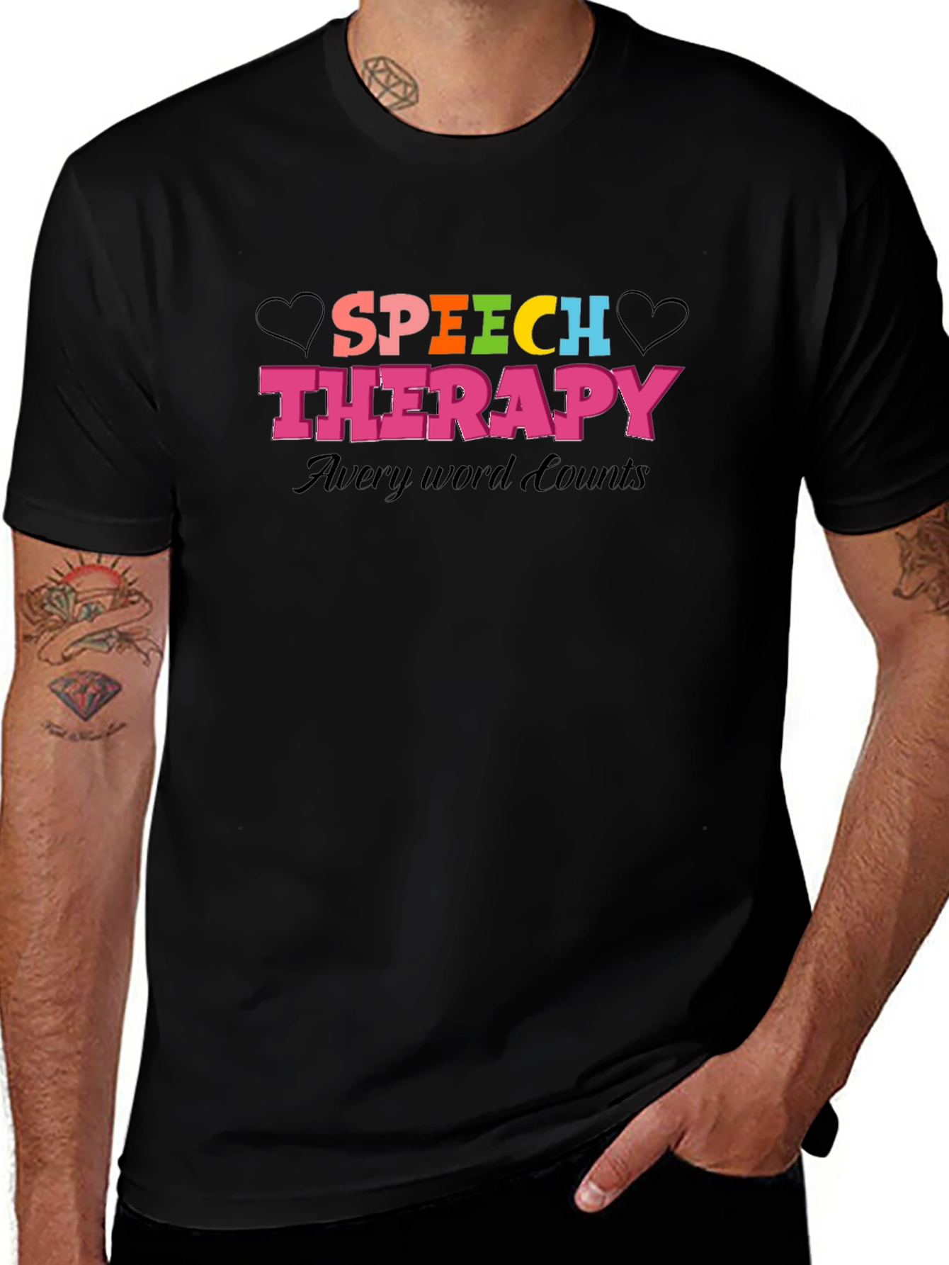 Speech Therapy T-Shirt - Avery Word Counts