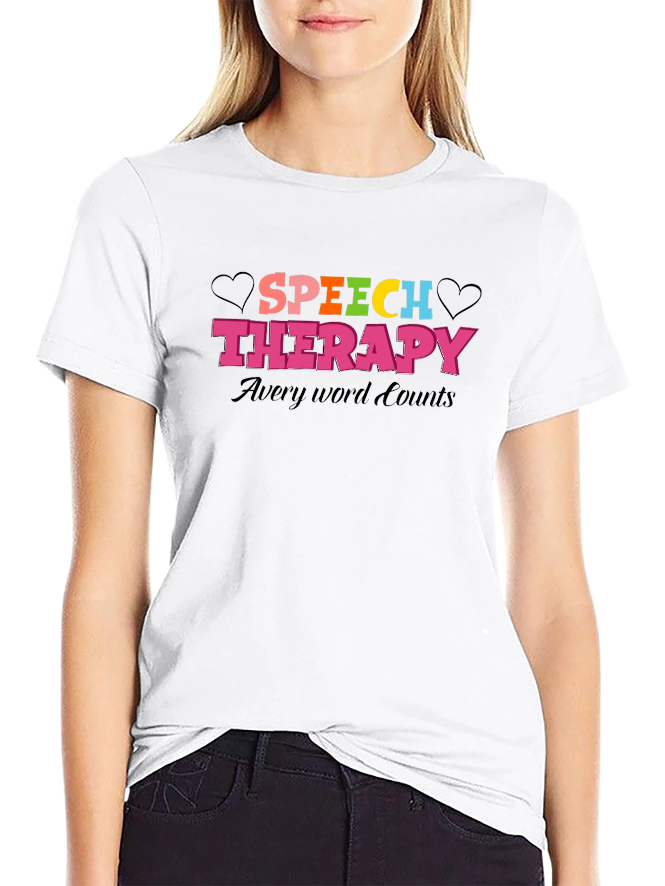 Speech Therapy T-Shirt - Avery Word Counts