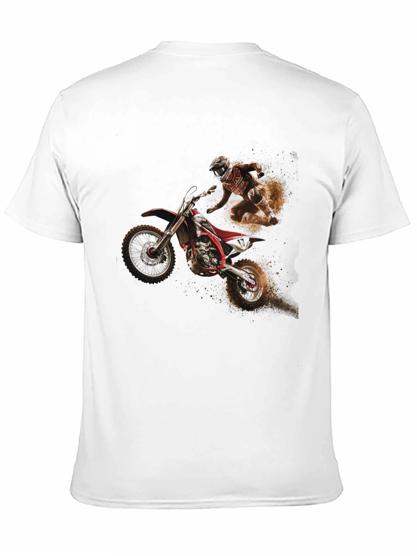 Dirt Bike Rider Graphic T-Shirt