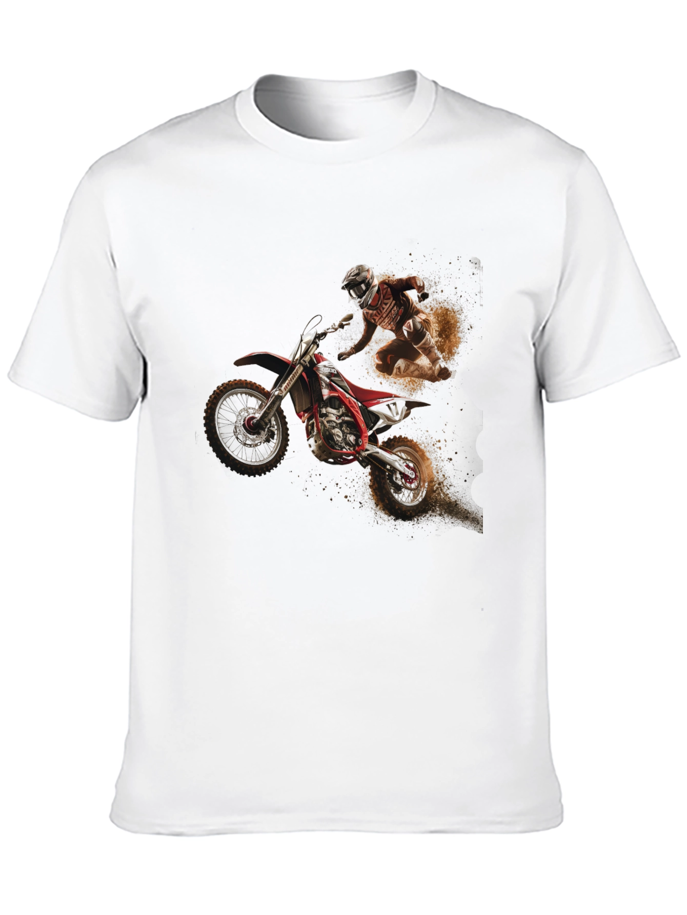 Dirt Bike Rider Graphic T-Shirt