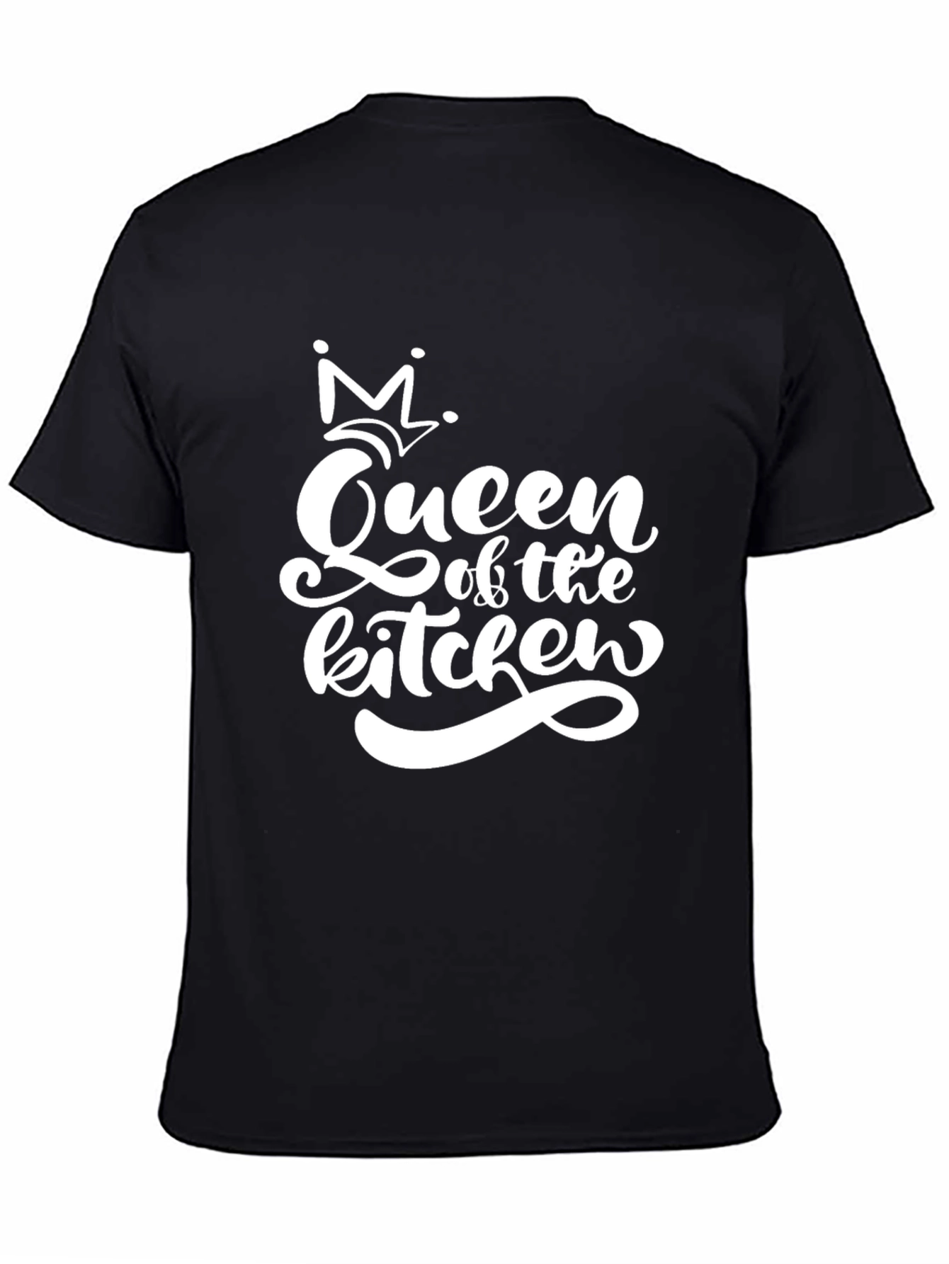 Queen of the Kitchen Black Graphic Tee