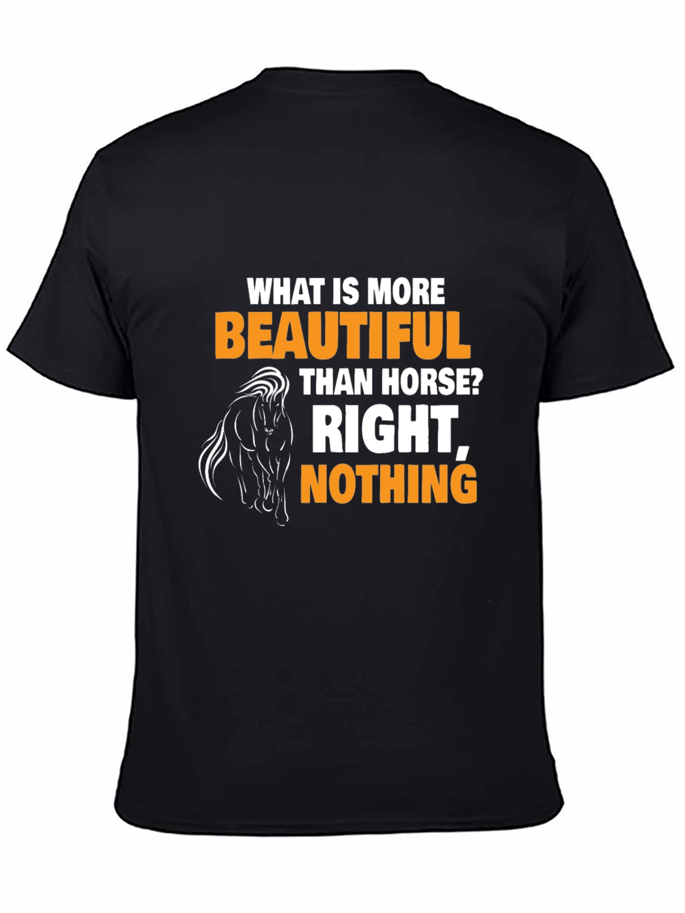 Horse Lover Graphic Tee - Right Nothing!