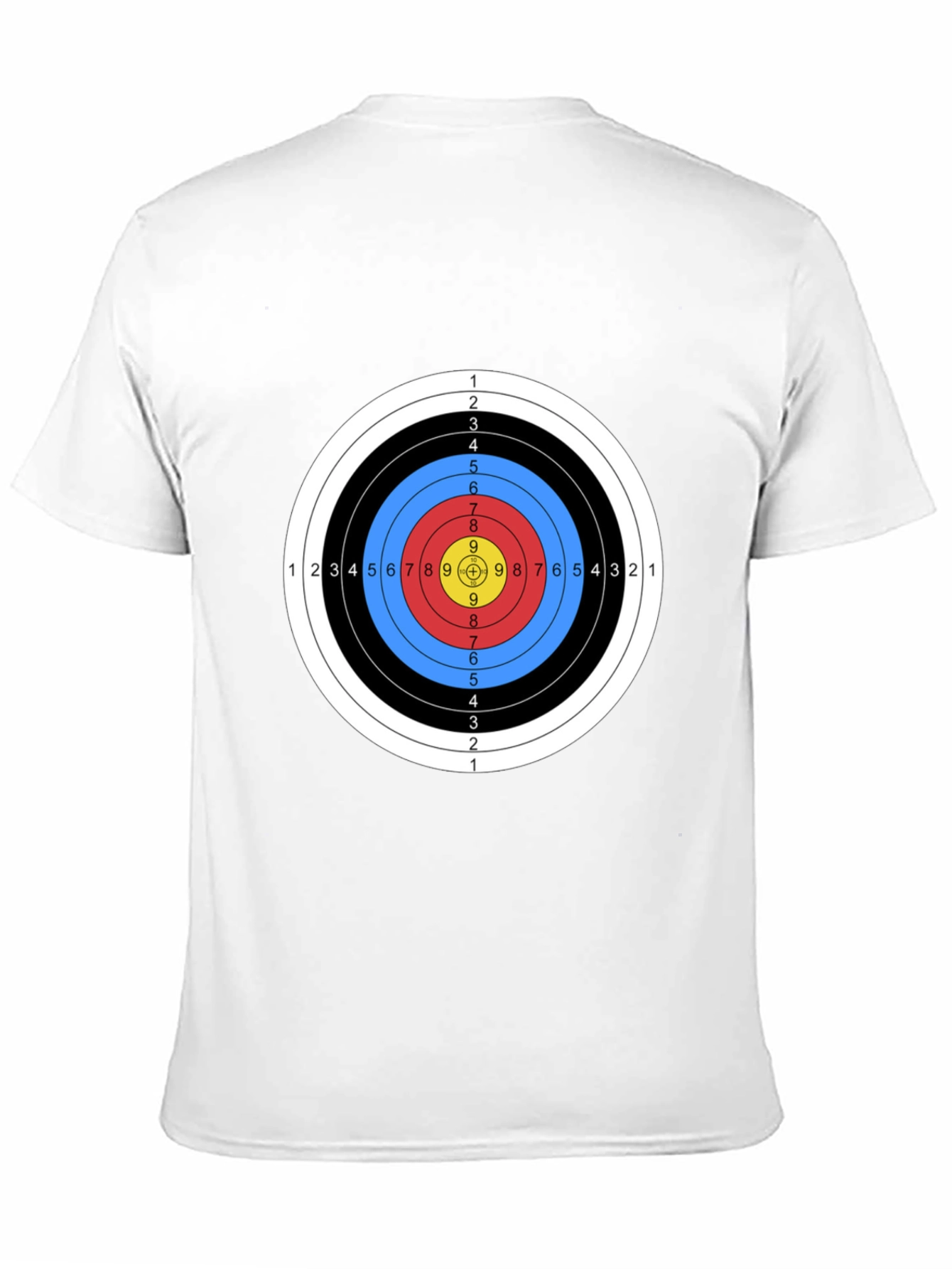 Archery Target T-Shirt - Bullseye Design