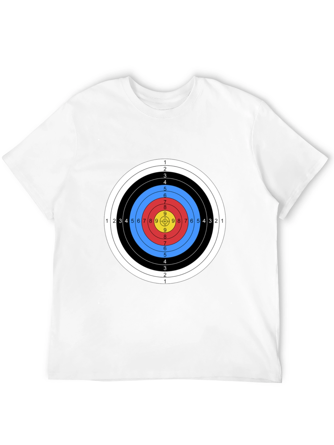 Archery Target T-Shirt - Bullseye Design