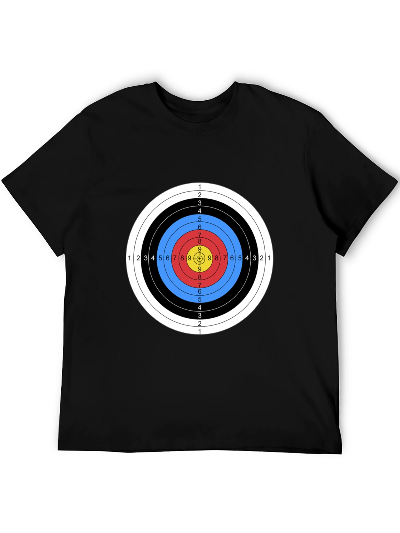 Archery Target T-Shirt - Bullseye Design
