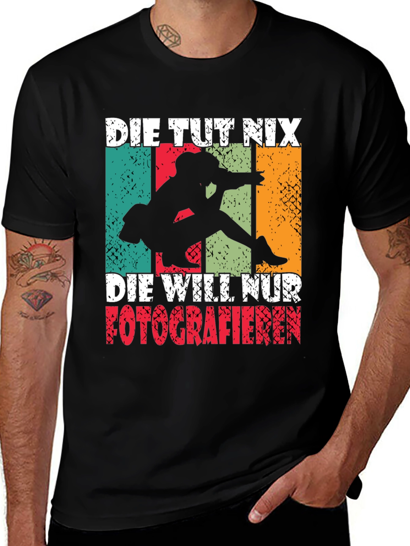 Die Tut Nix Photographer T-Shirt