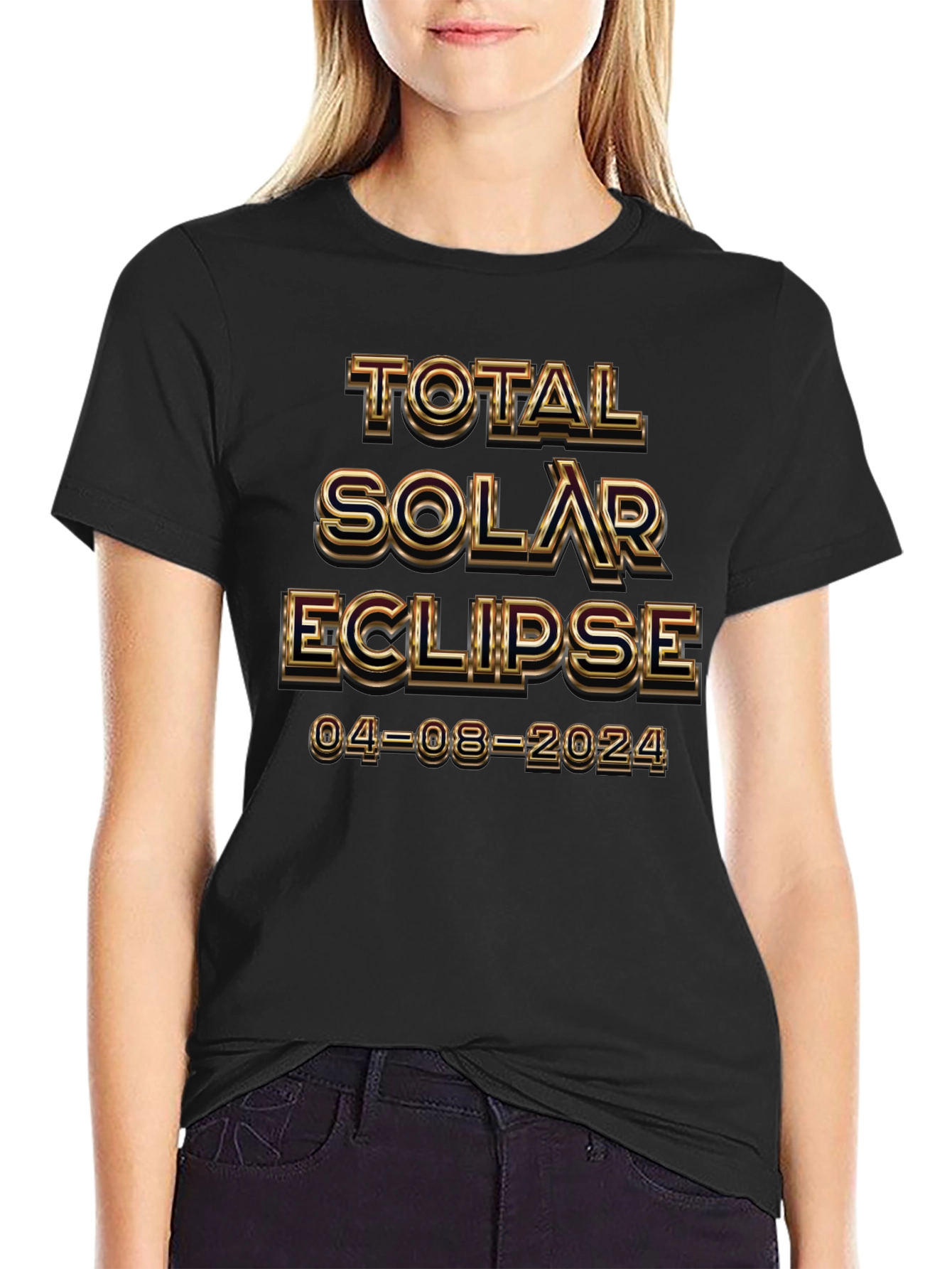 Total Solar Eclipse 04-08-2024 T-Shirt