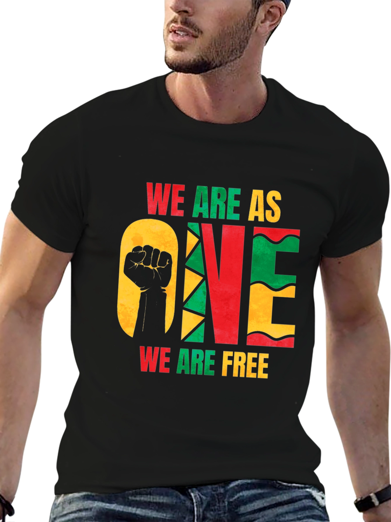 Unity T-Shirt: We Are One We Are Free