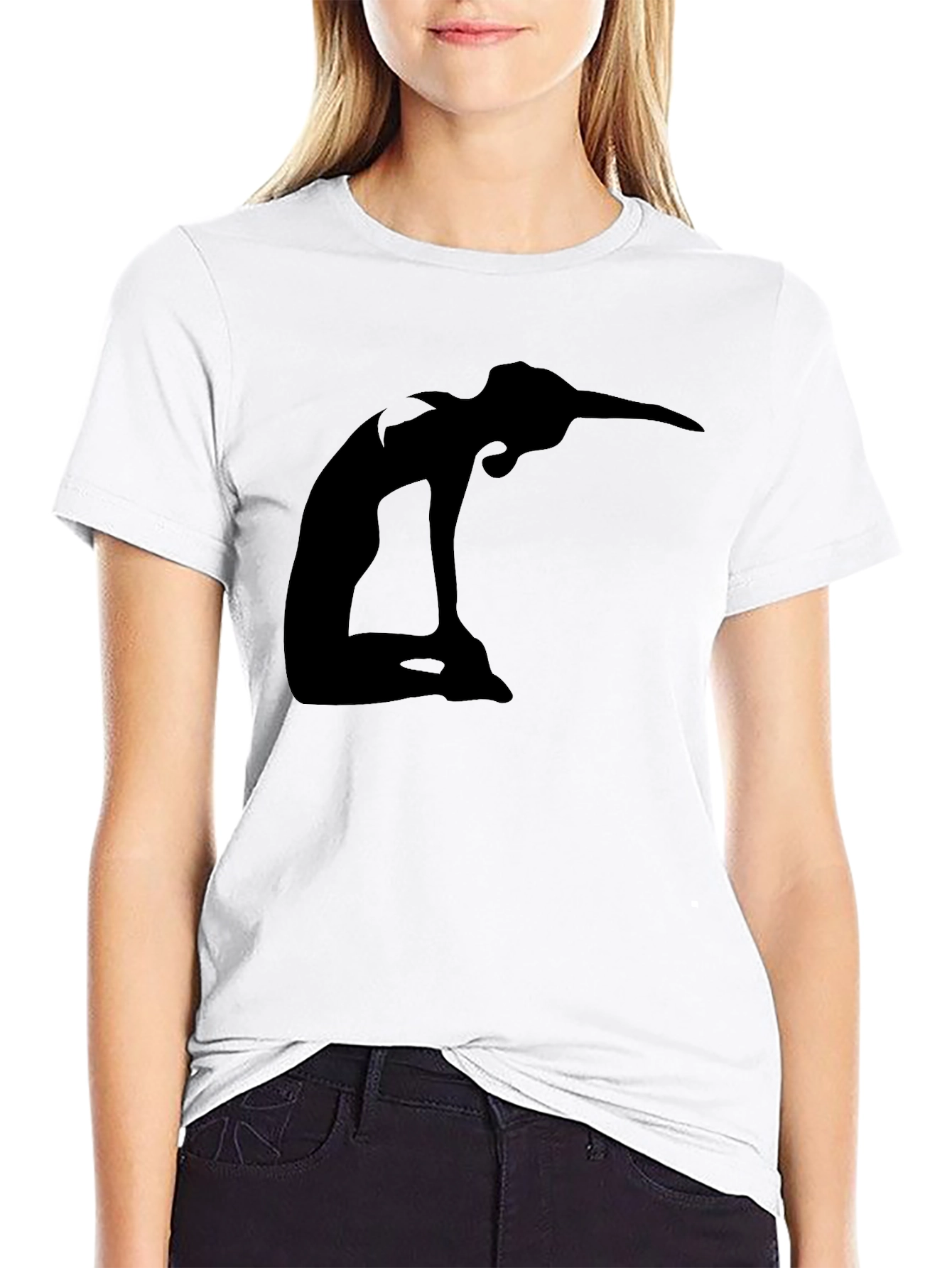 Yoga Pose Graphic Tee - Stylish & Comfortable