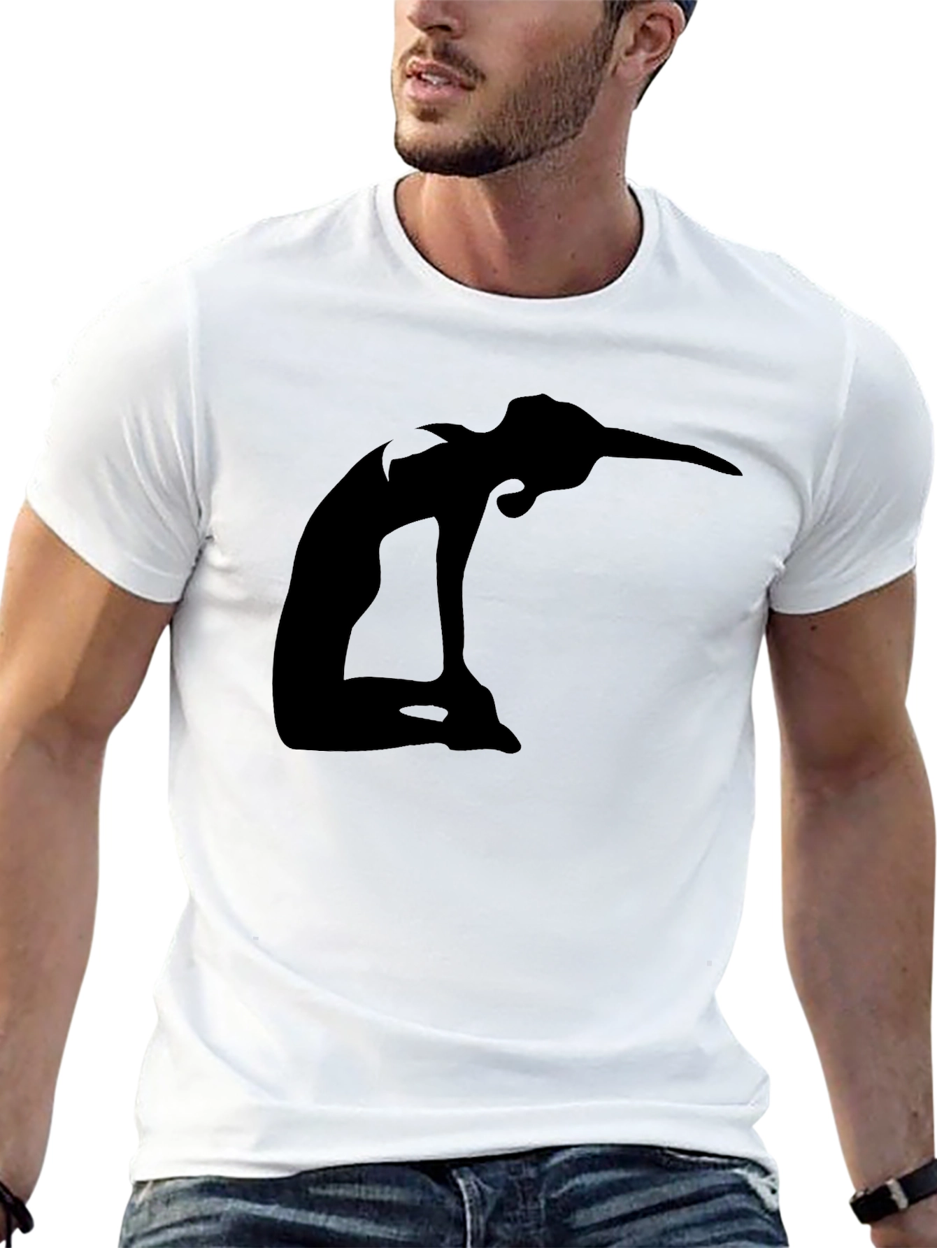 Yoga Pose Graphic Tee - Stylish & Comfortable