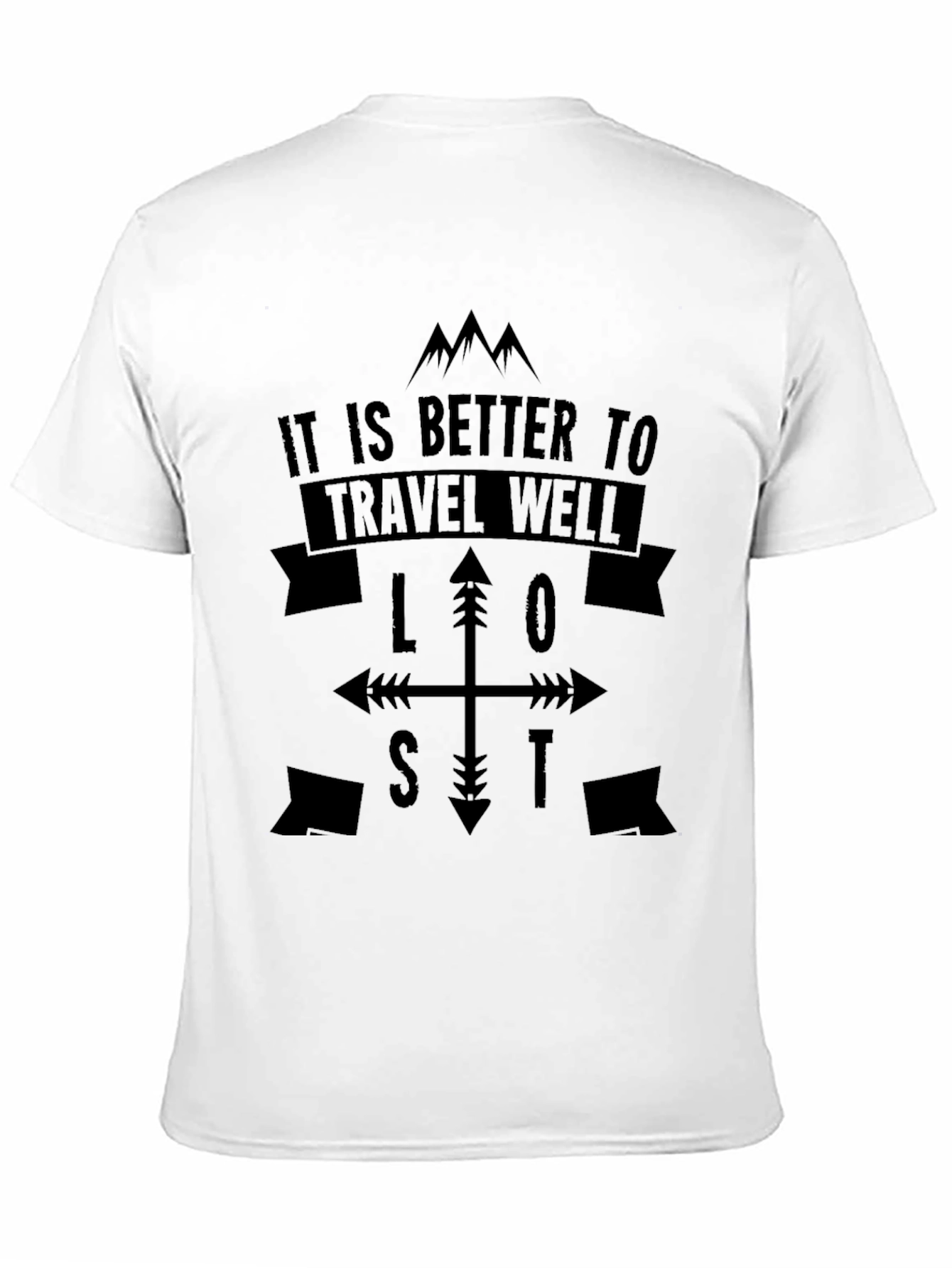 Travel Well Lost Compass T-Shirt