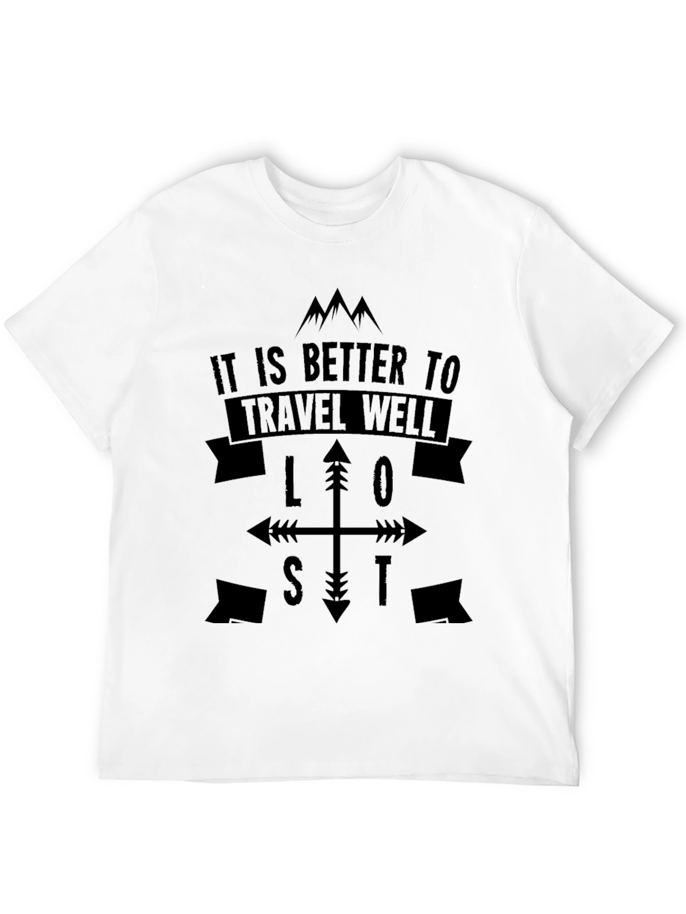 Travel Well Lost Compass T-Shirt