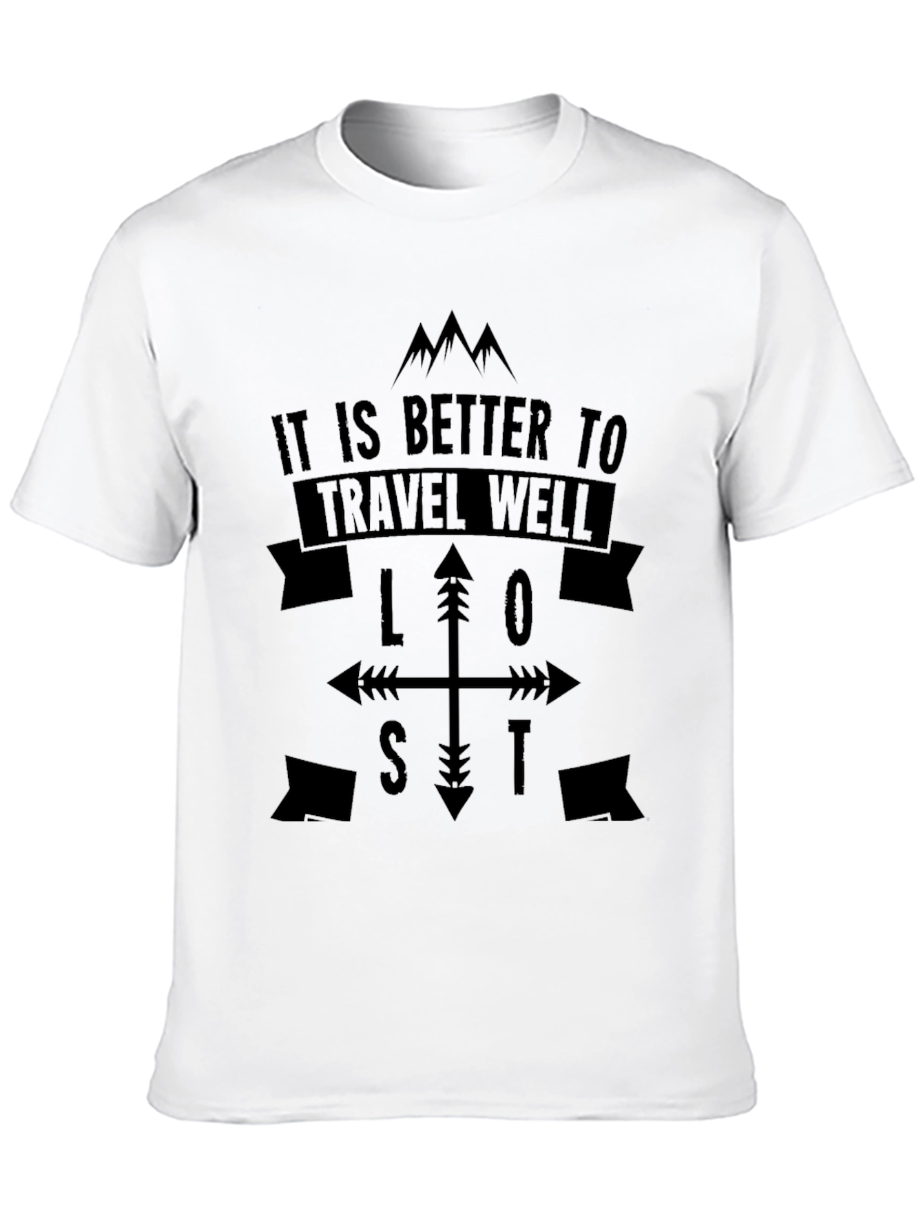 Travel Well Lost Compass T-Shirt