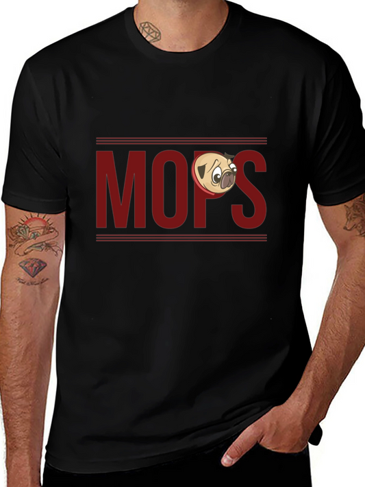 Funny Pug T-Shirt - Mops Cartoon Design