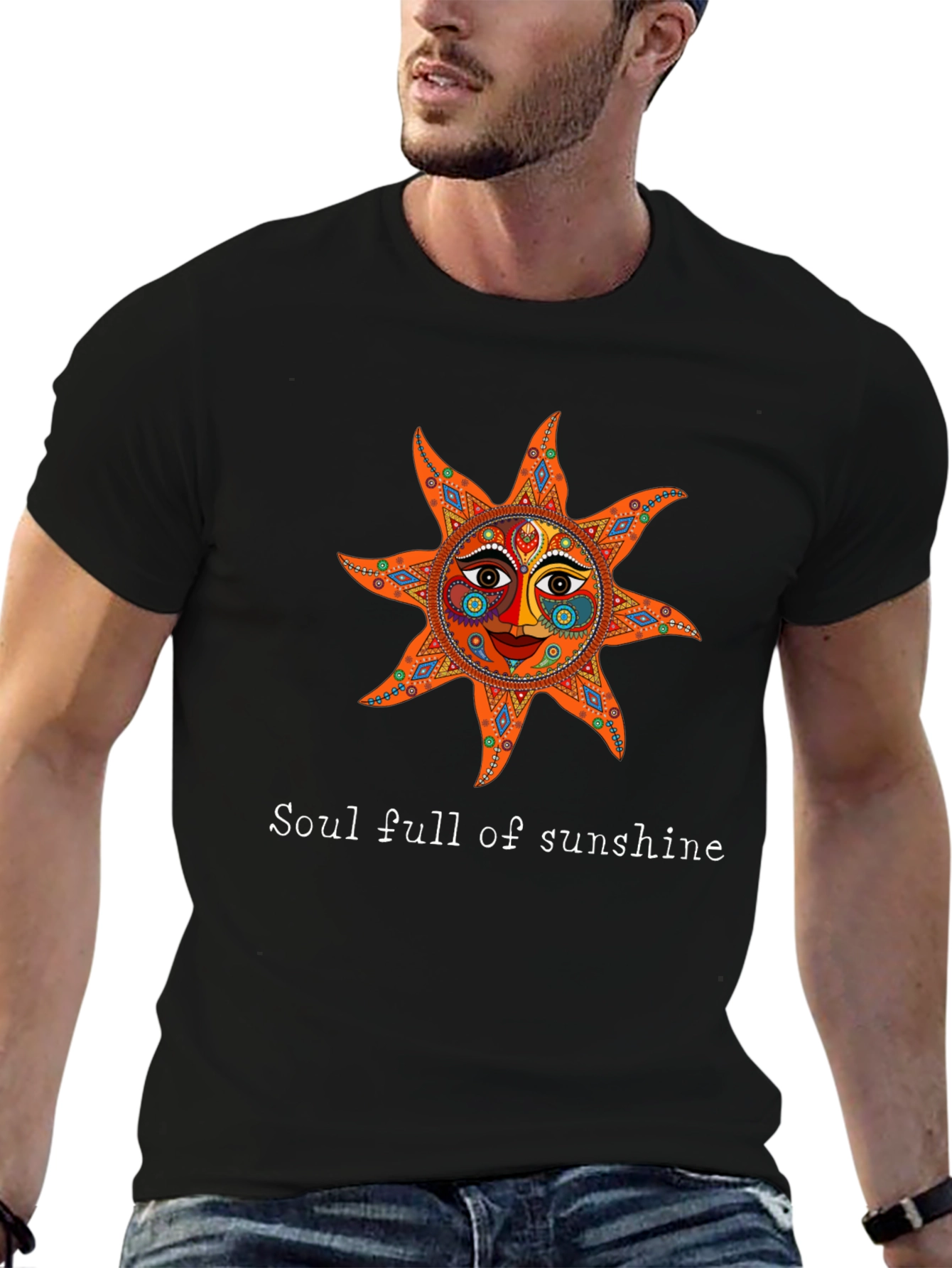 Soulful Sunshine Graphic T-Shirt - Comfort & Style