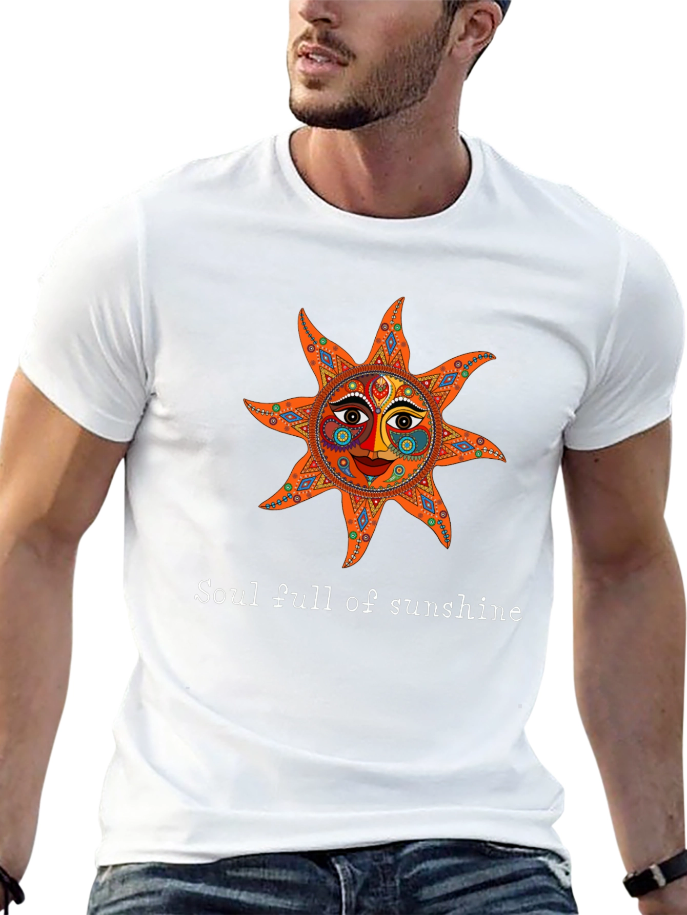 Soulful Sunshine Graphic T-Shirt - Comfort & Style