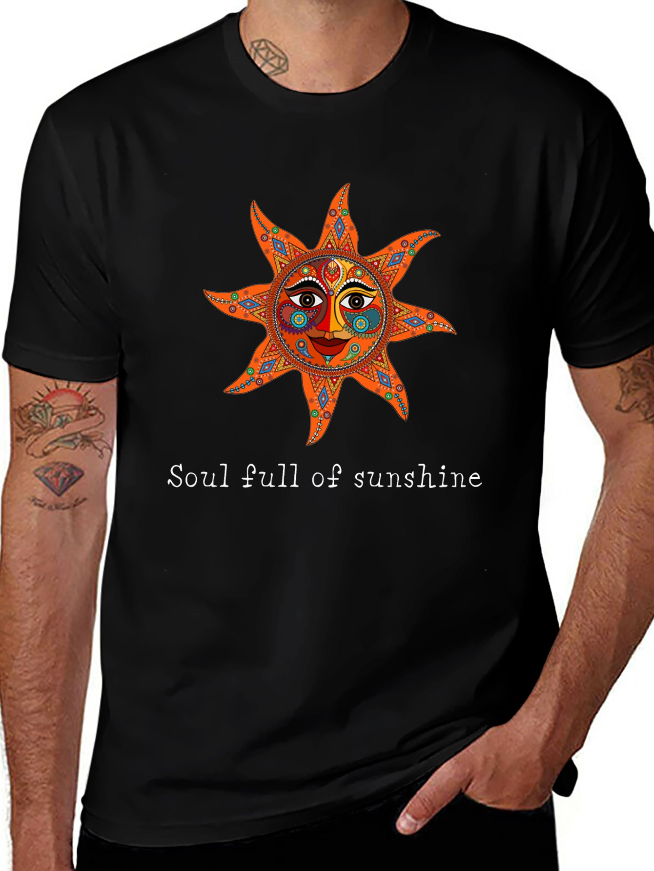 Soulful Sunshine Graphic T-Shirt - Comfort & Style