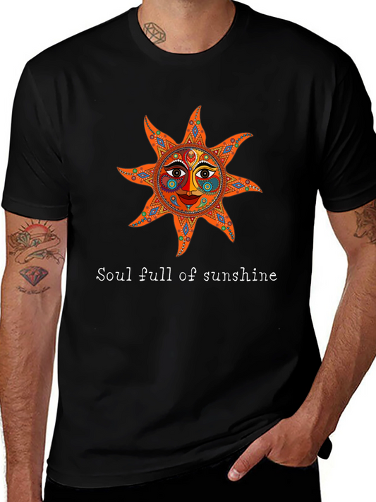Soulful Sunshine Graphic T-Shirt - Comfort & Style