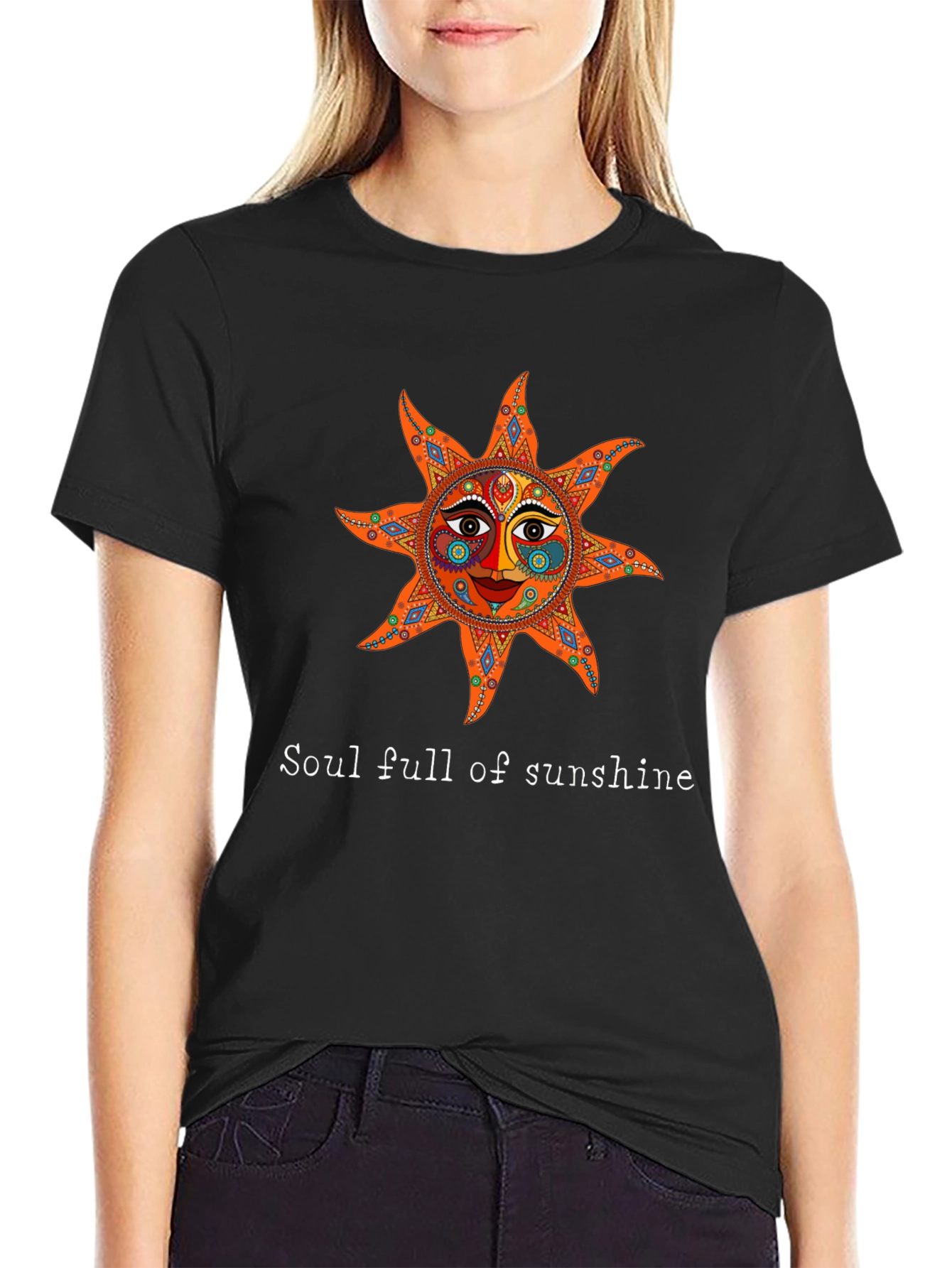 Soulful Sunshine Graphic T-Shirt - Comfort & Style