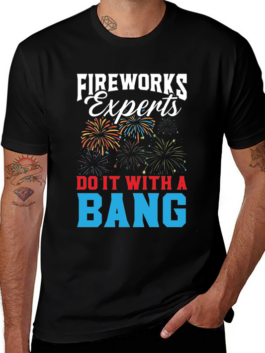 Fireworks Expert T-Shirt - Do it with a Bang!
