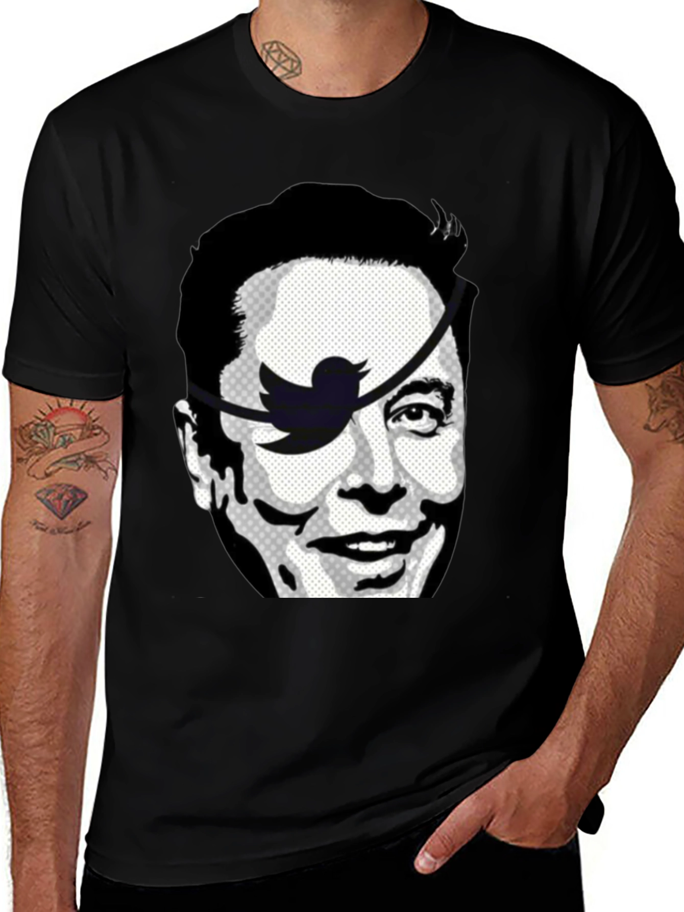 Elon Musk Twitter Parody T-Shirt