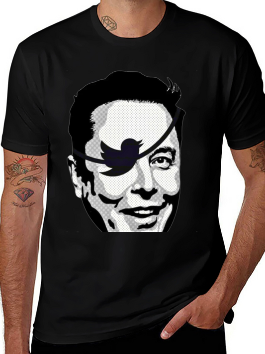 Elon Musk Twitter Parody T-Shirt