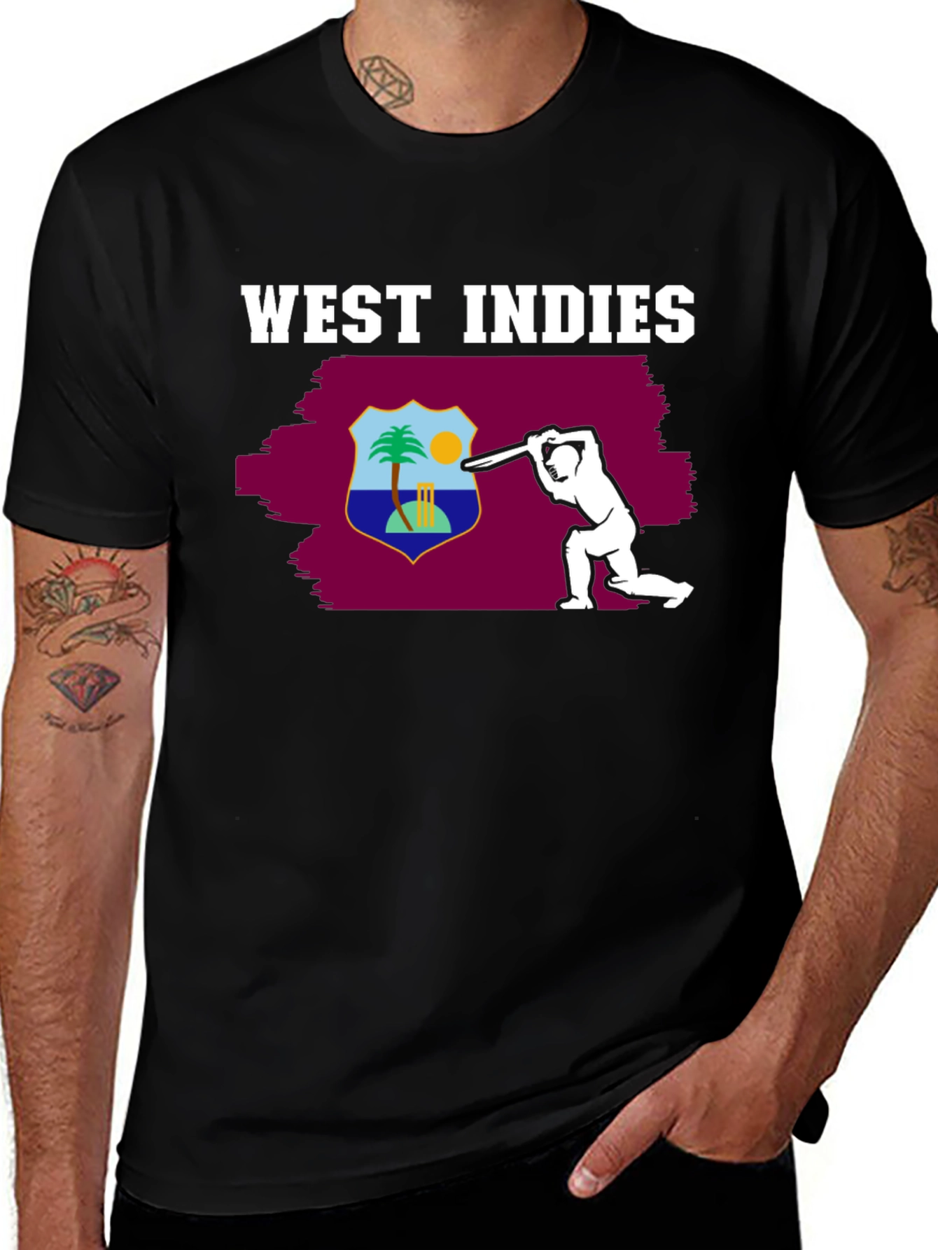 West Indies Cricket Fan T-Shirt