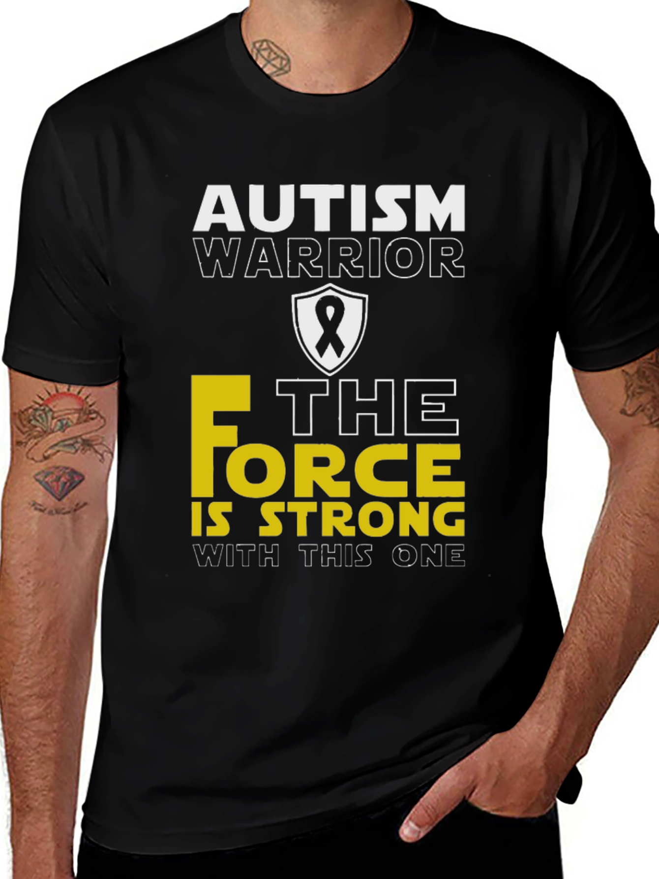 Autism Warrior Force is Strong T-Shirt