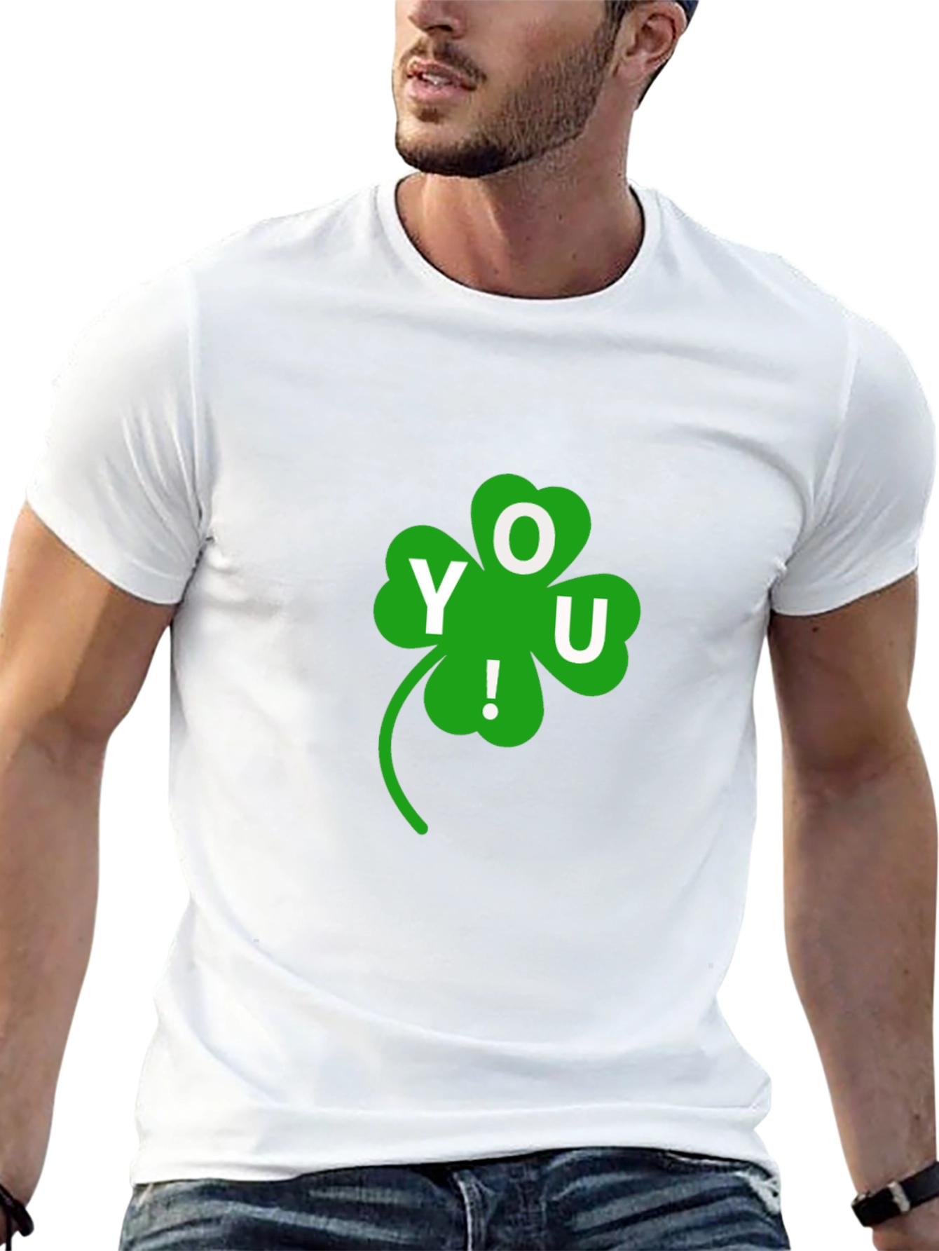 Lucky You Shamrock T-Shirt - Black Clover Tee