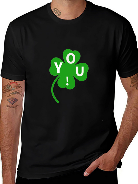 Lucky You Shamrock T-Shirt - Black Clover Tee