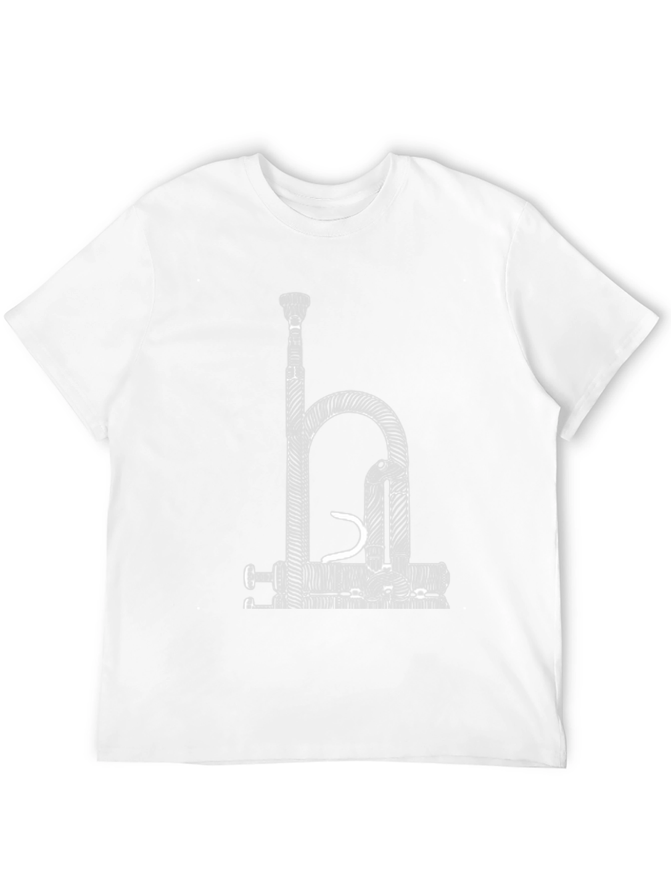 Trumpet Blueprint T-Shirt - Musicians Tee