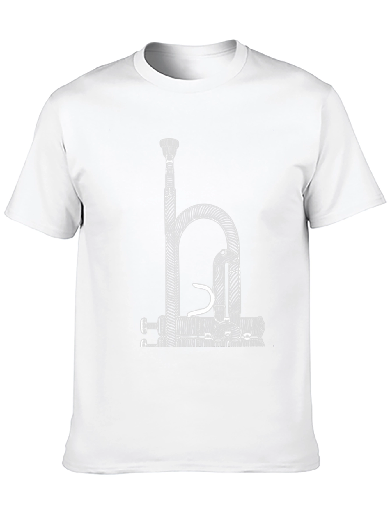 Trumpet Blueprint T-Shirt - Musicians Tee