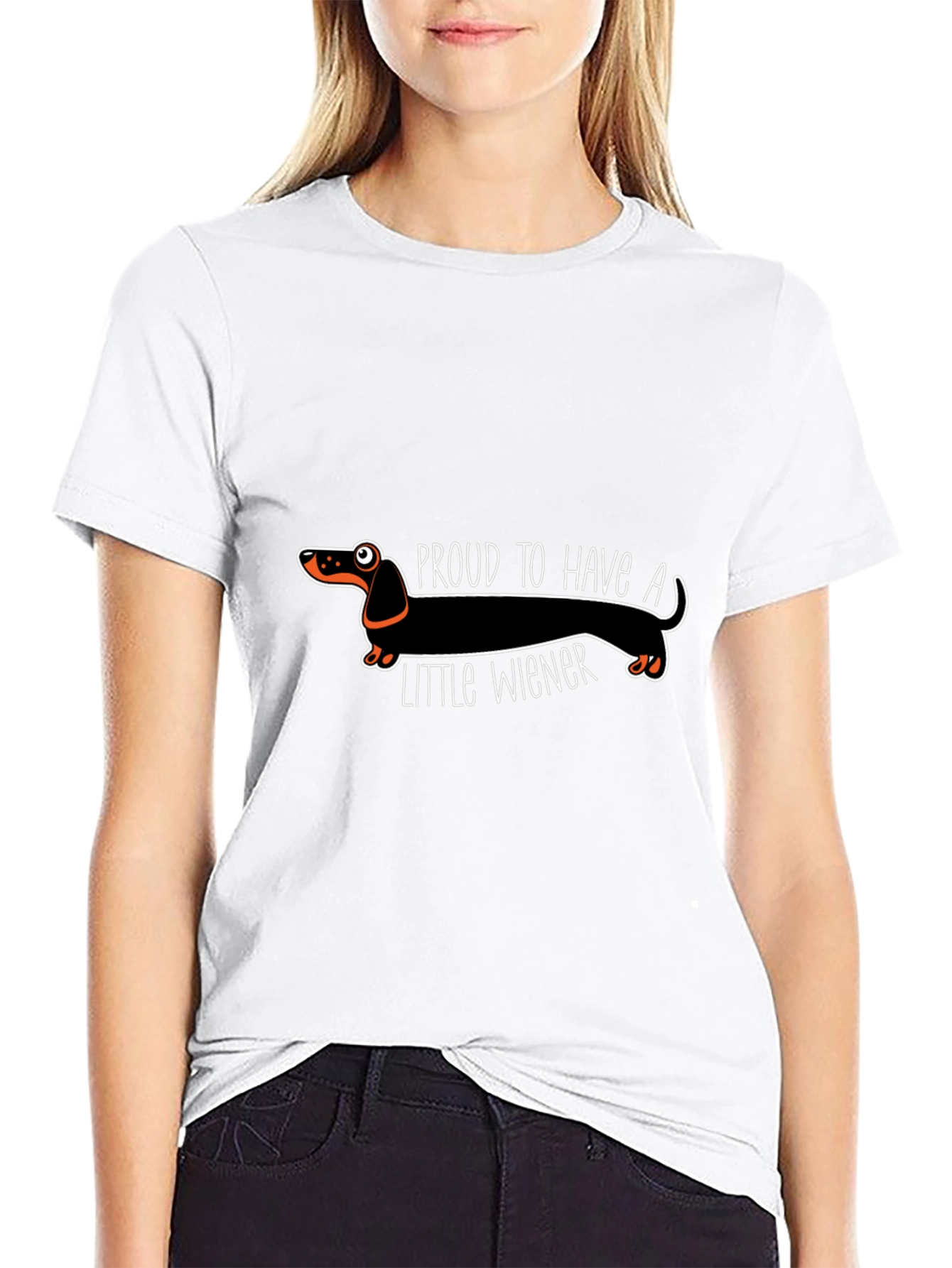 Proud To Have A Little Wiener Dachshund T-Shirt