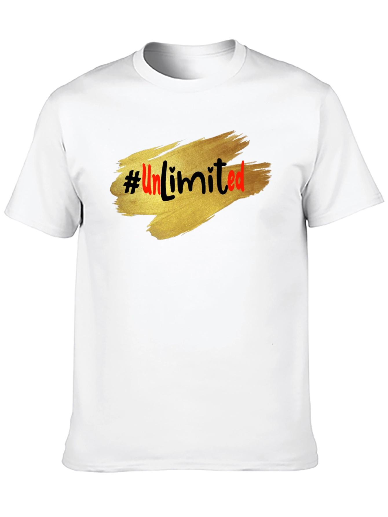 Unlimited Graphic Tee - Stylish Casual Comfort