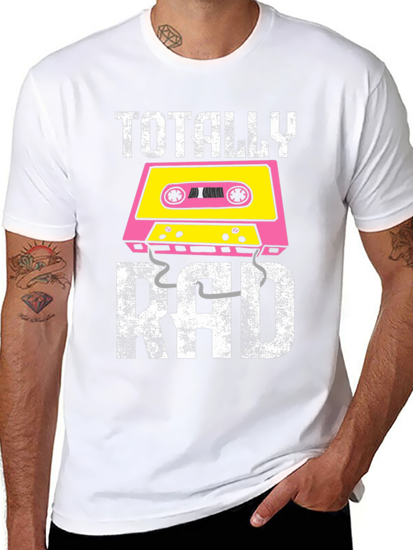 Totally Rad Retro Cassette T-Shirt