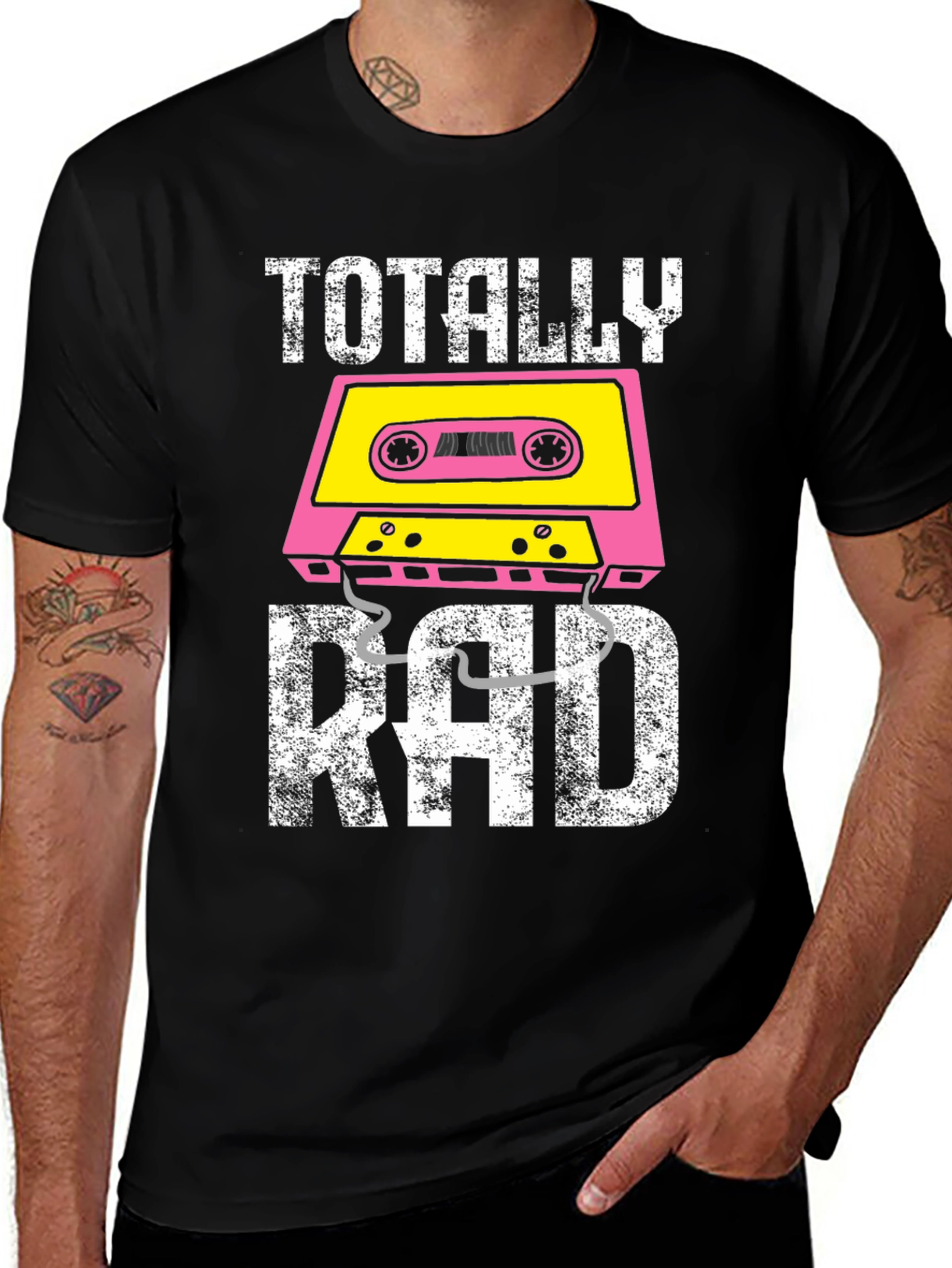 Totally Rad Retro Cassette T-Shirt