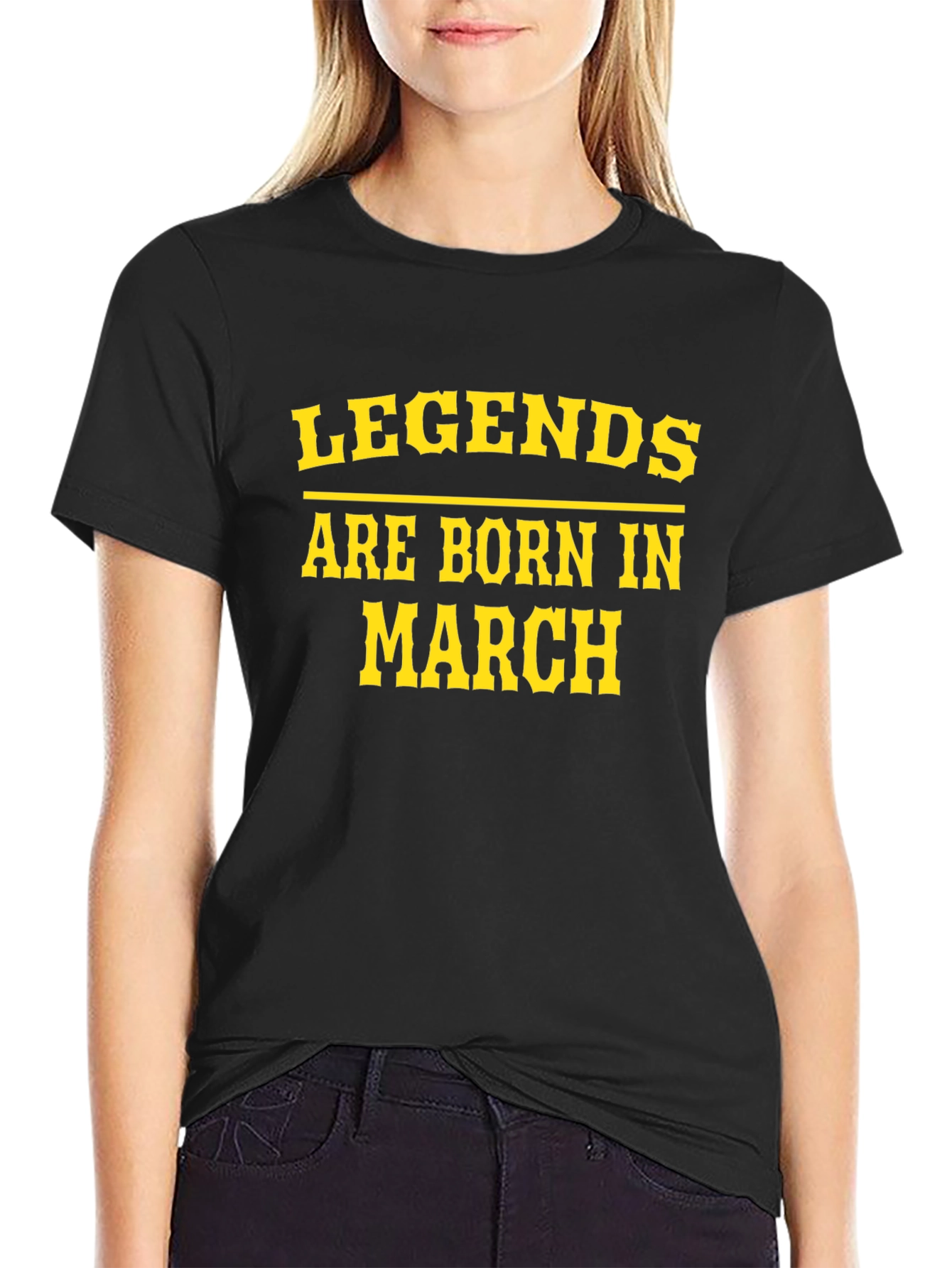 Legends Are Born In March T-Shirt