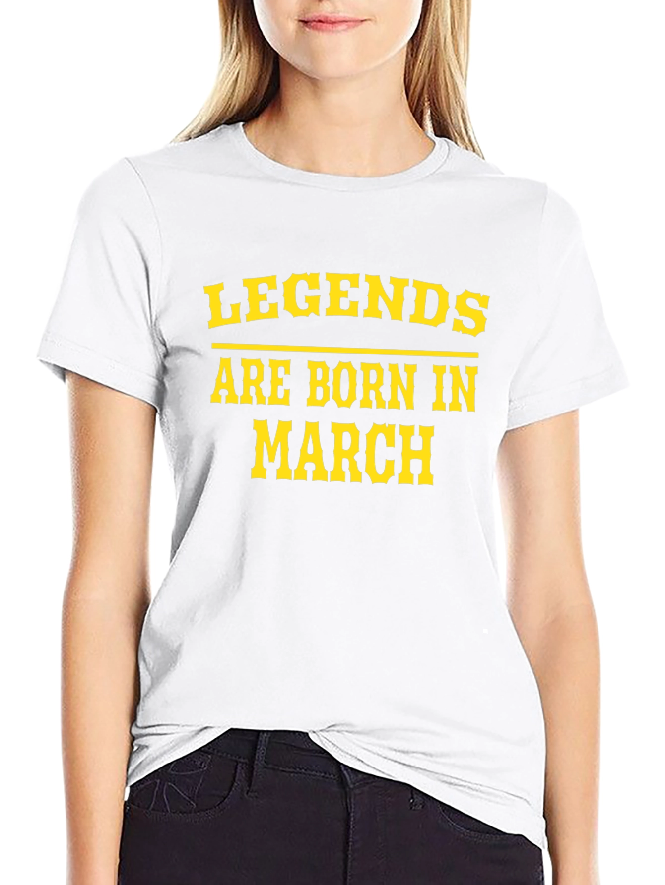 Legends Are Born In March T-Shirt