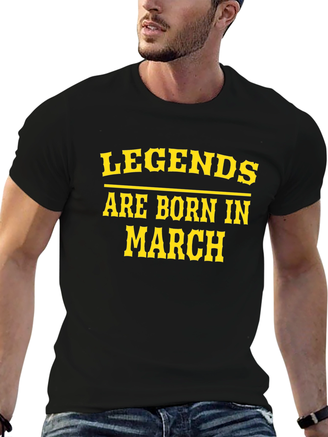 Legends Are Born In March T-Shirt